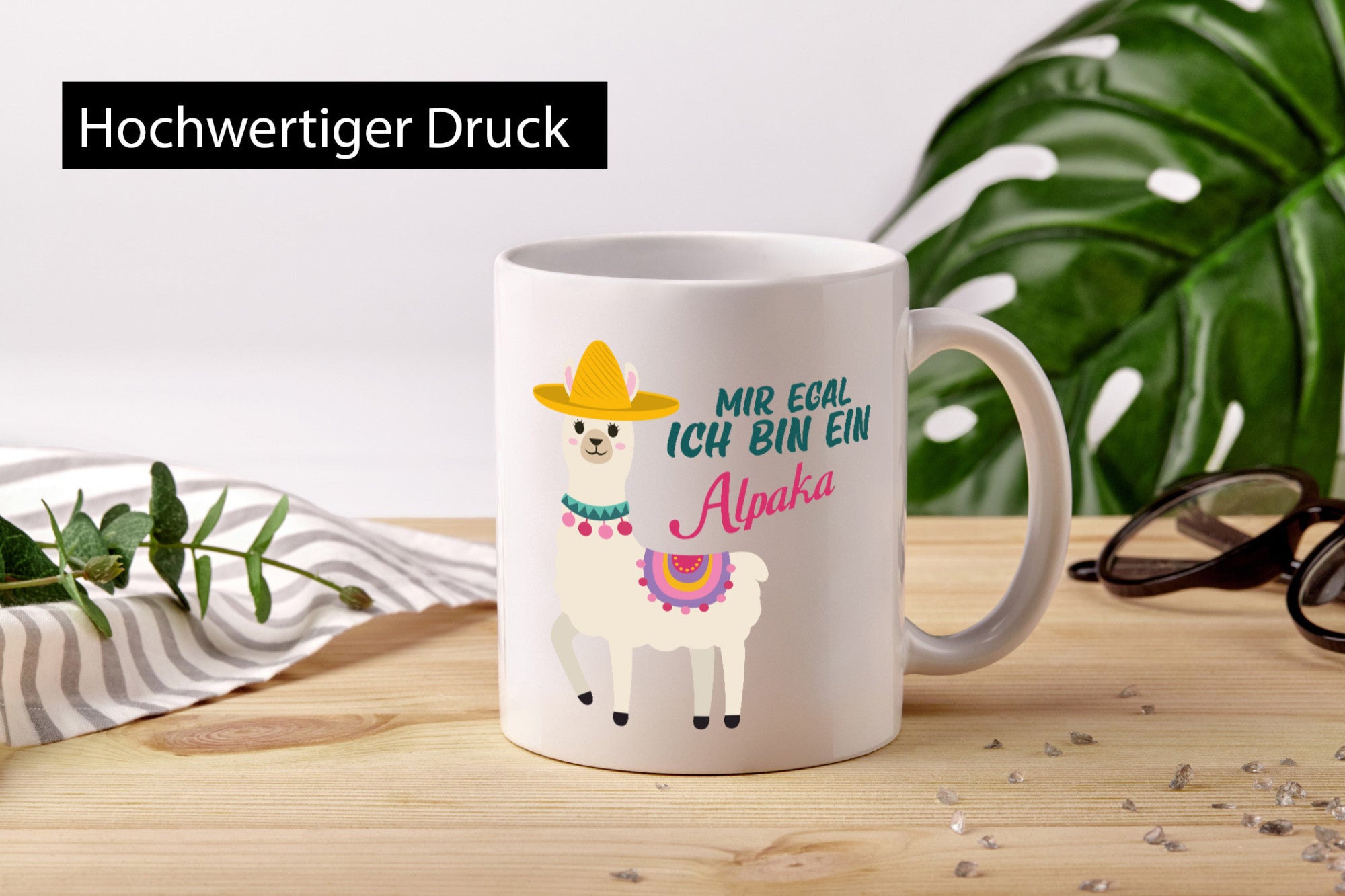 Mir egal ich bin ein Alpaka | Lama Spuckendes lustiger Spruch Geschenk Humor