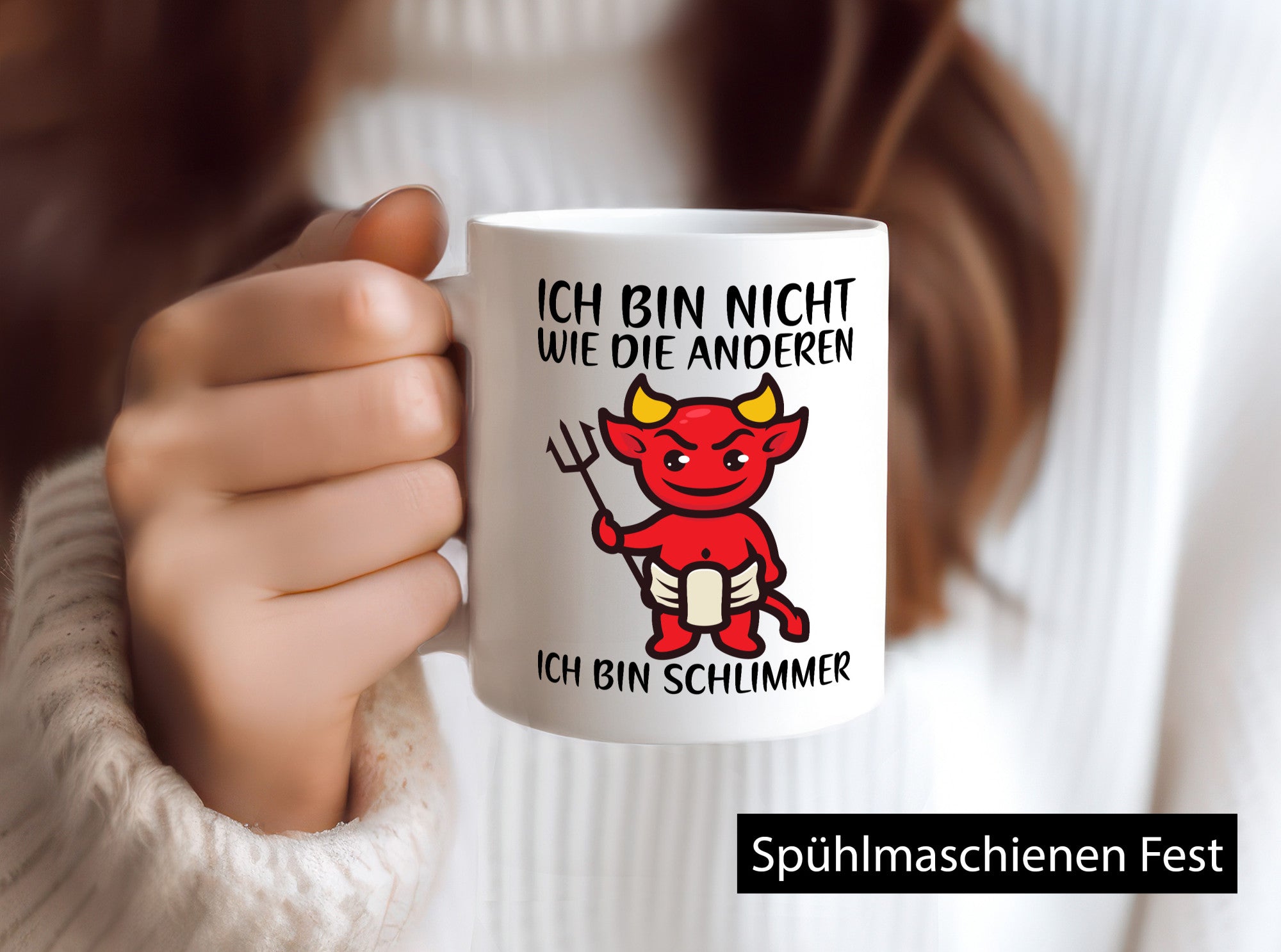 Ich bin nicht wie die anderen | frecher Teufel Teenager Geschenk Humor
