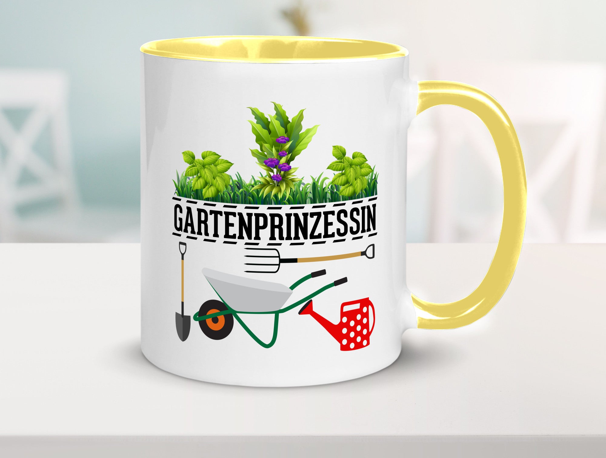 Gartenprinzessin | Gärtnerin Gartenliebhaber Geschenk Humor Geschenkidee