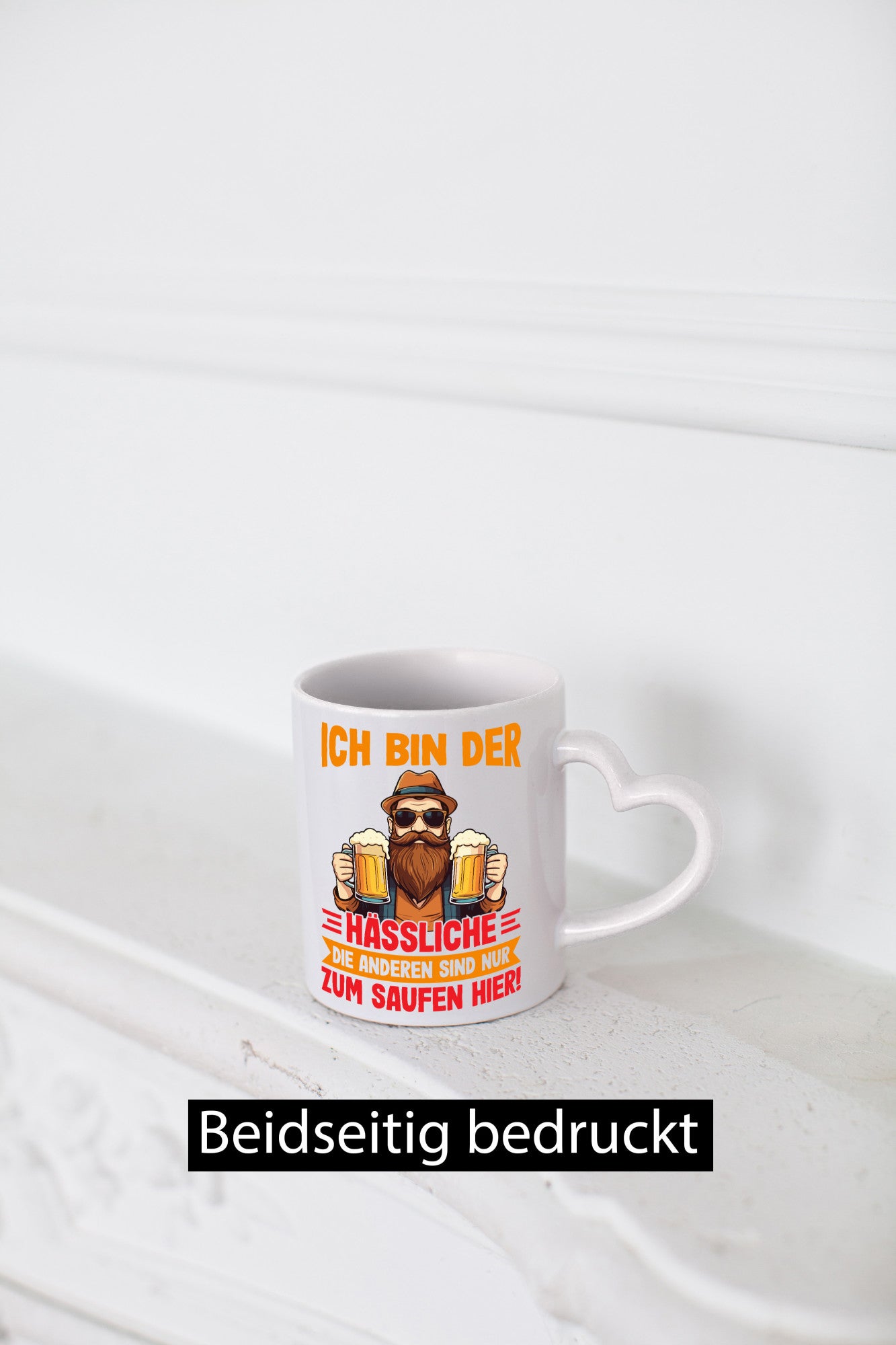 Ich bin der Hässliche | JGA Hochzeit Geschenkidee Humor Tasse