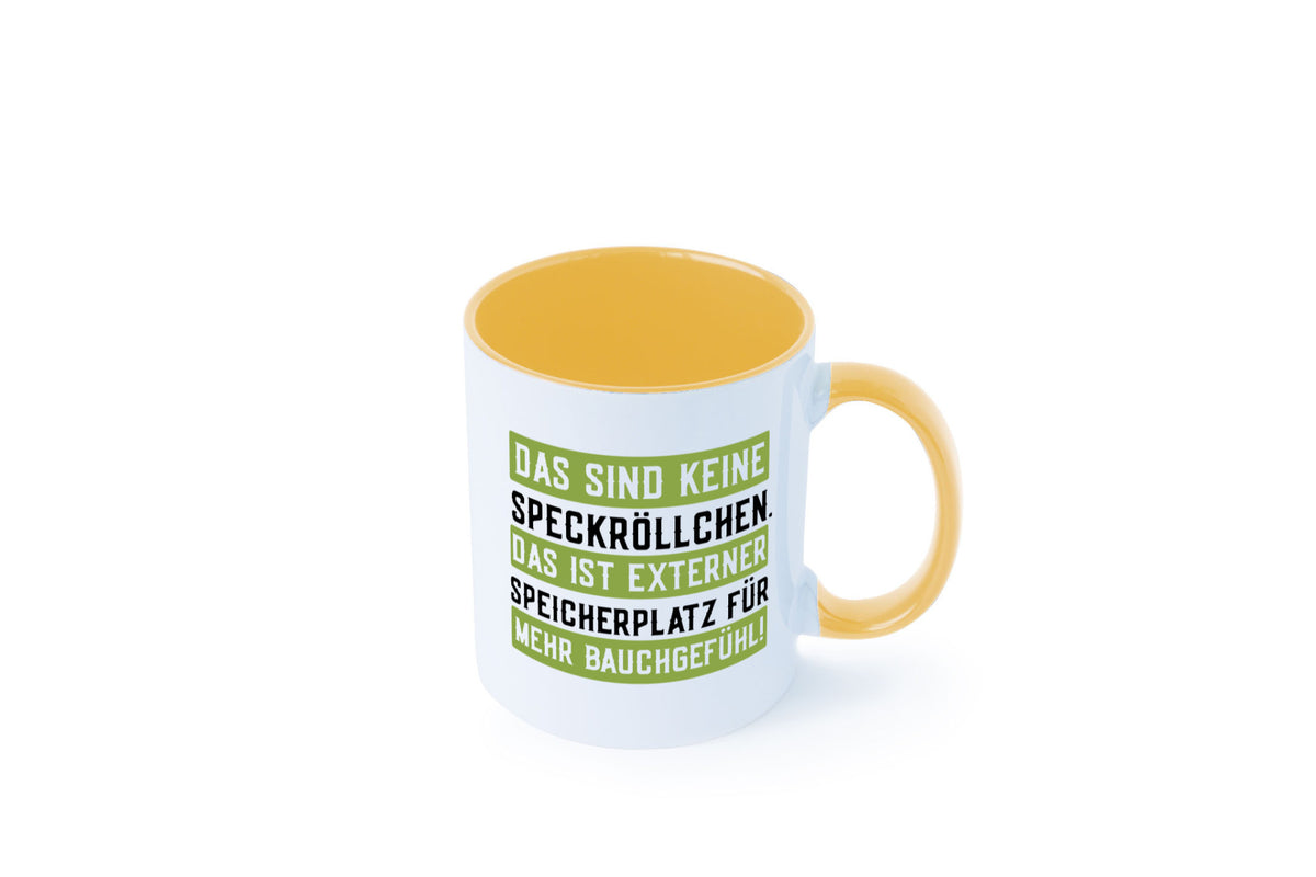 Keine Speckröllchen | Softwareentwickler PC Körperfülle Geschenkidee Humor Tasse