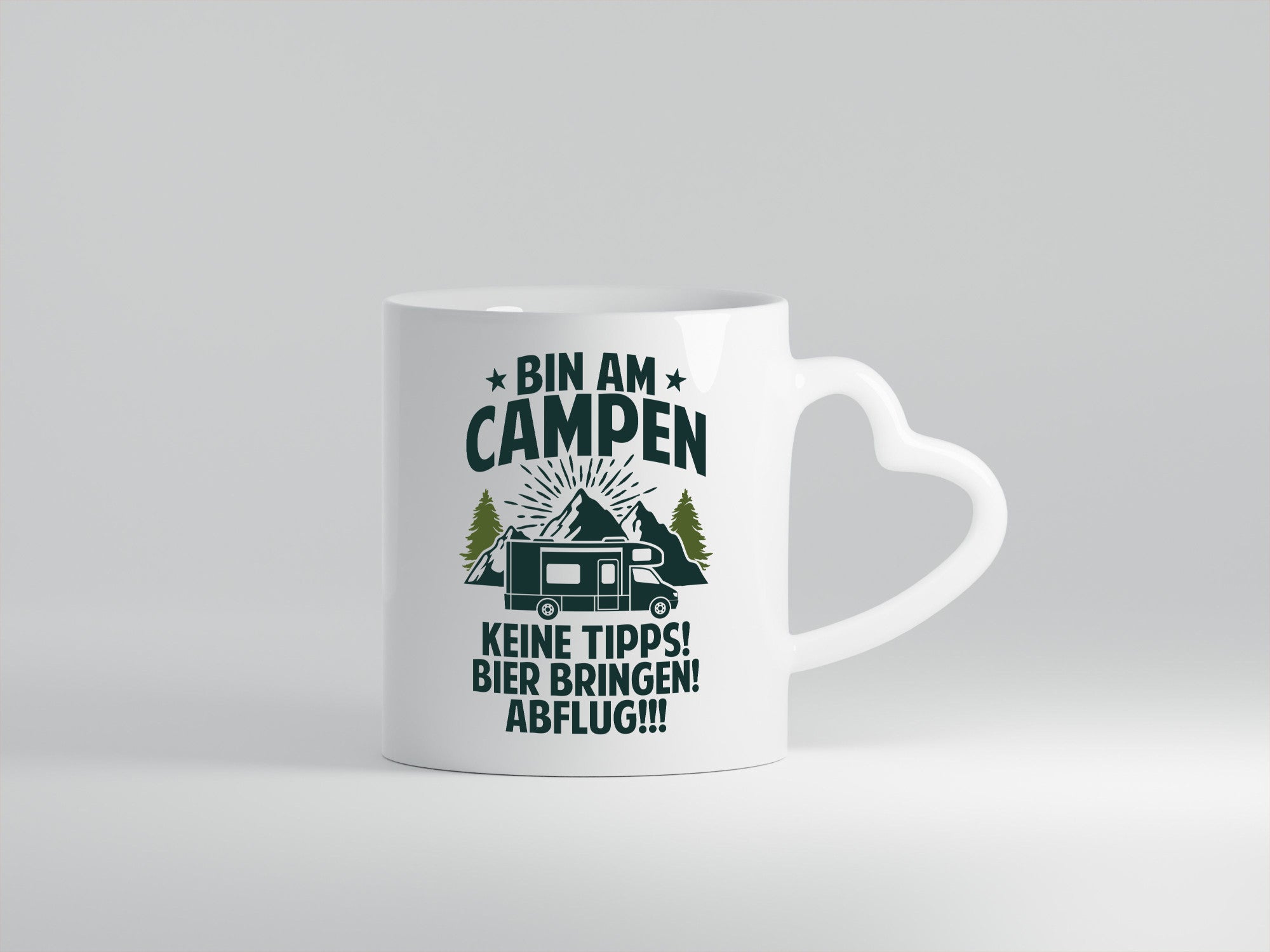 Bin am Campen | Wohnmobil Natur lustiger Spruch Geschenk Humor Geschenkidee