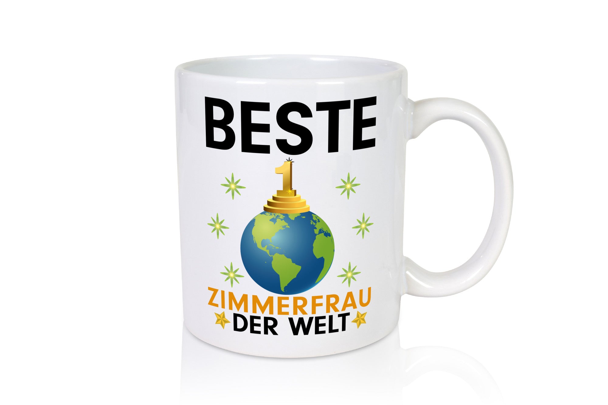 Welt Beste Zimmerfrau| Holzbau | Handwerkerin Geschenkidee Humor Tasse