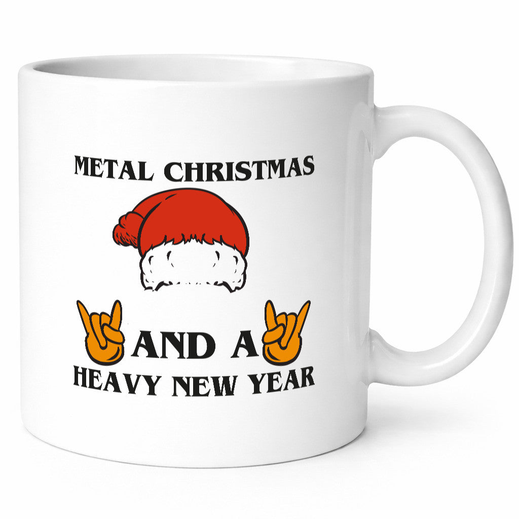 Metal Christmas | Motiv Tasse Rocker Heavy Humor Geschenkidee