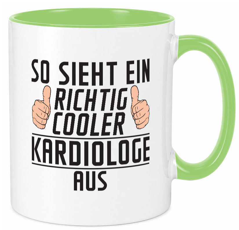 Richtig Cooler Kardiologe | Kardiologie lustiger Spruch Geschenk Humor