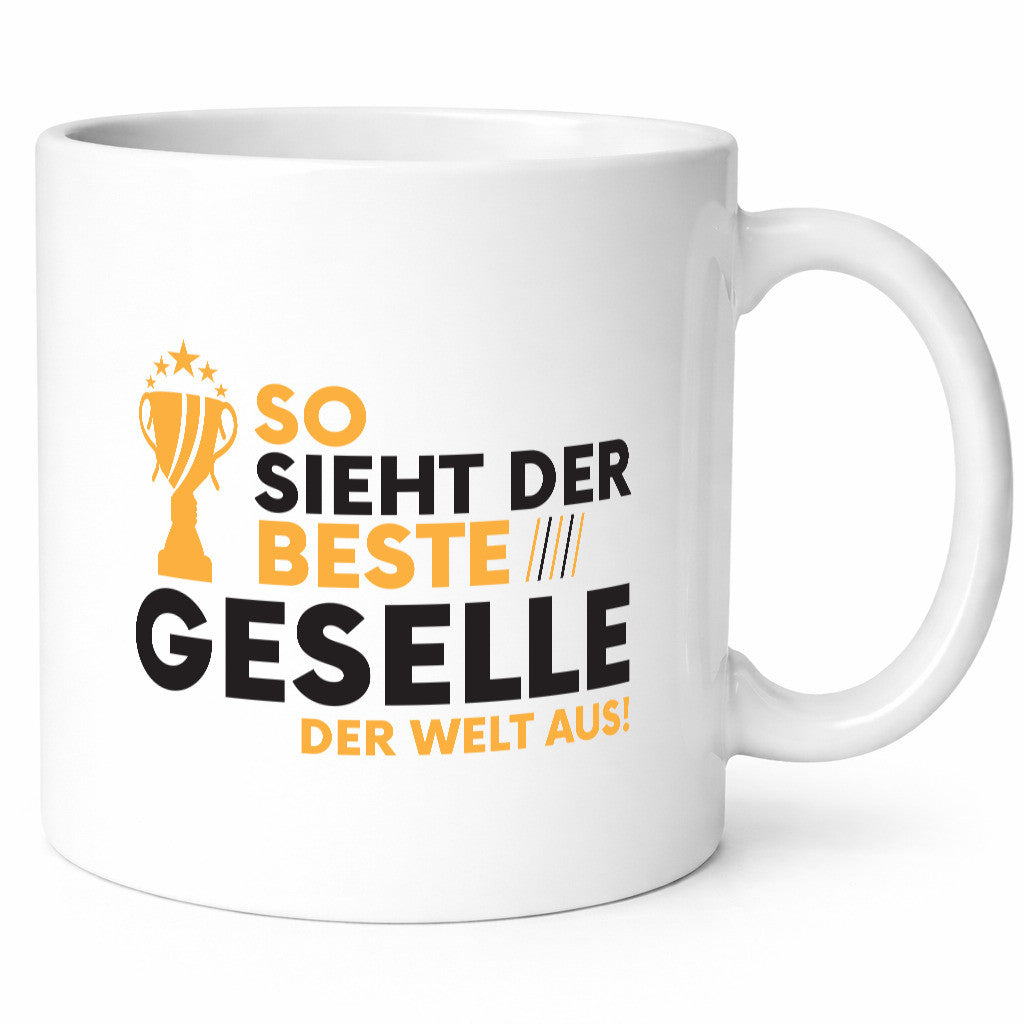 Der Weltbeste Geselle | Handwerker lustig Humor Geschenkidee Geschenk Tasse