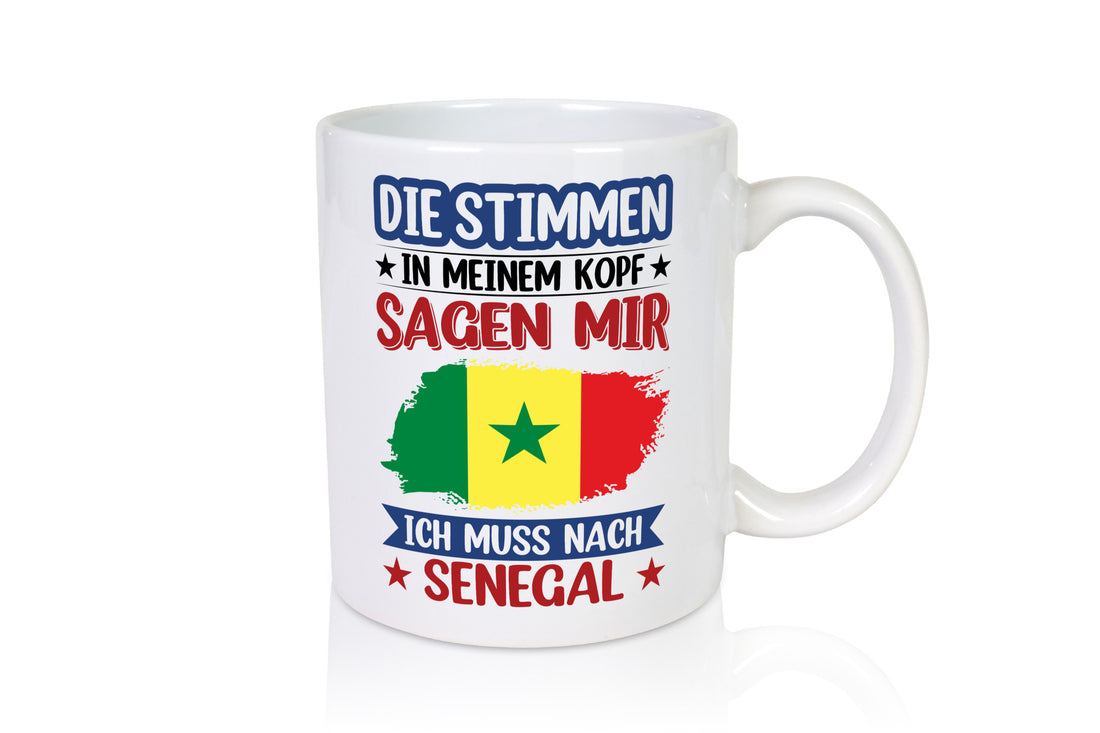 Senegal | Urlaub Stimmen in meinem Kopf Traumland v2 lustig Humor Geschenkidee