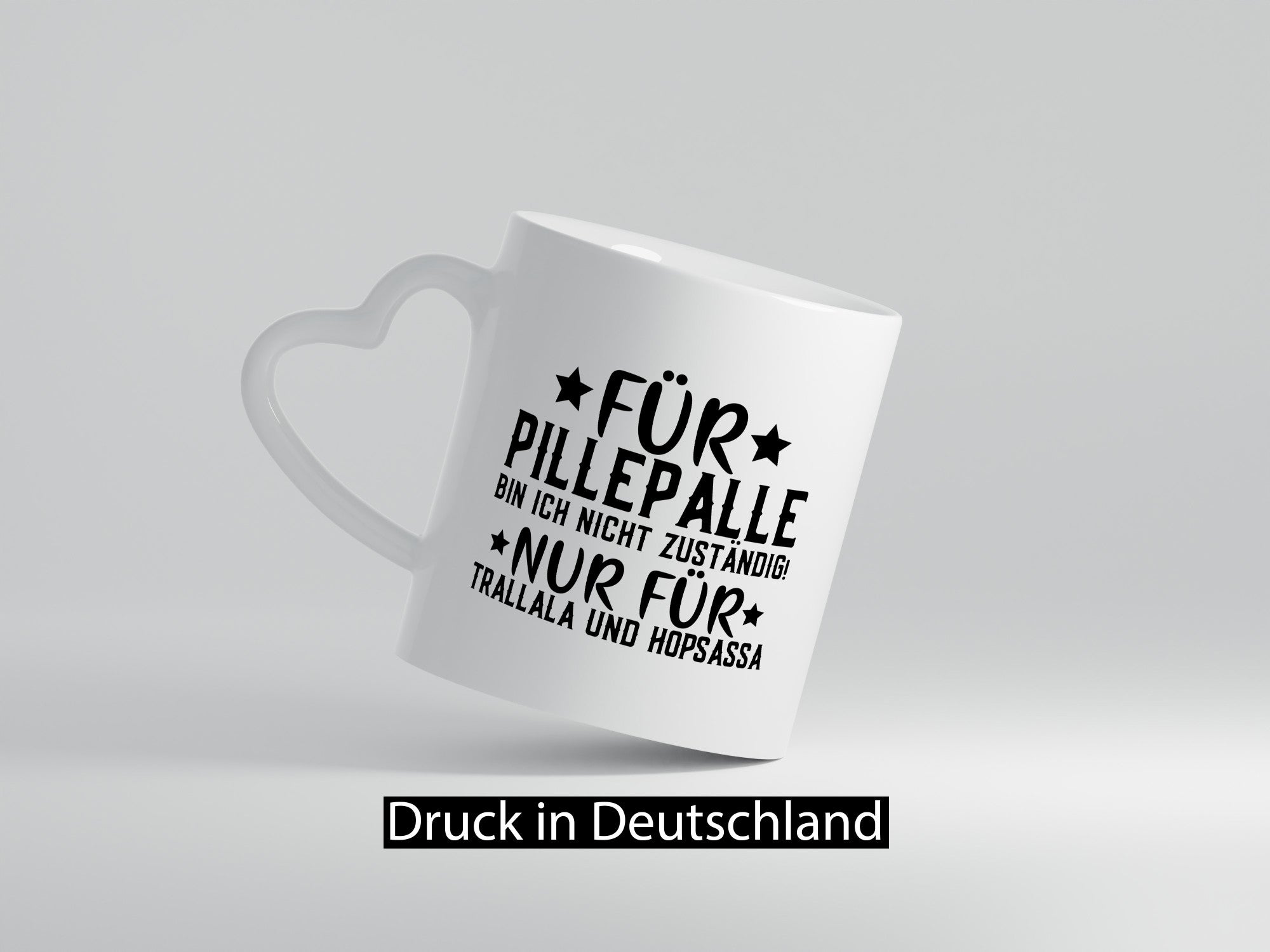 Für Pillepalle bin ich nicht zustänig nur Tralalala lustig Humor Geschenkidee