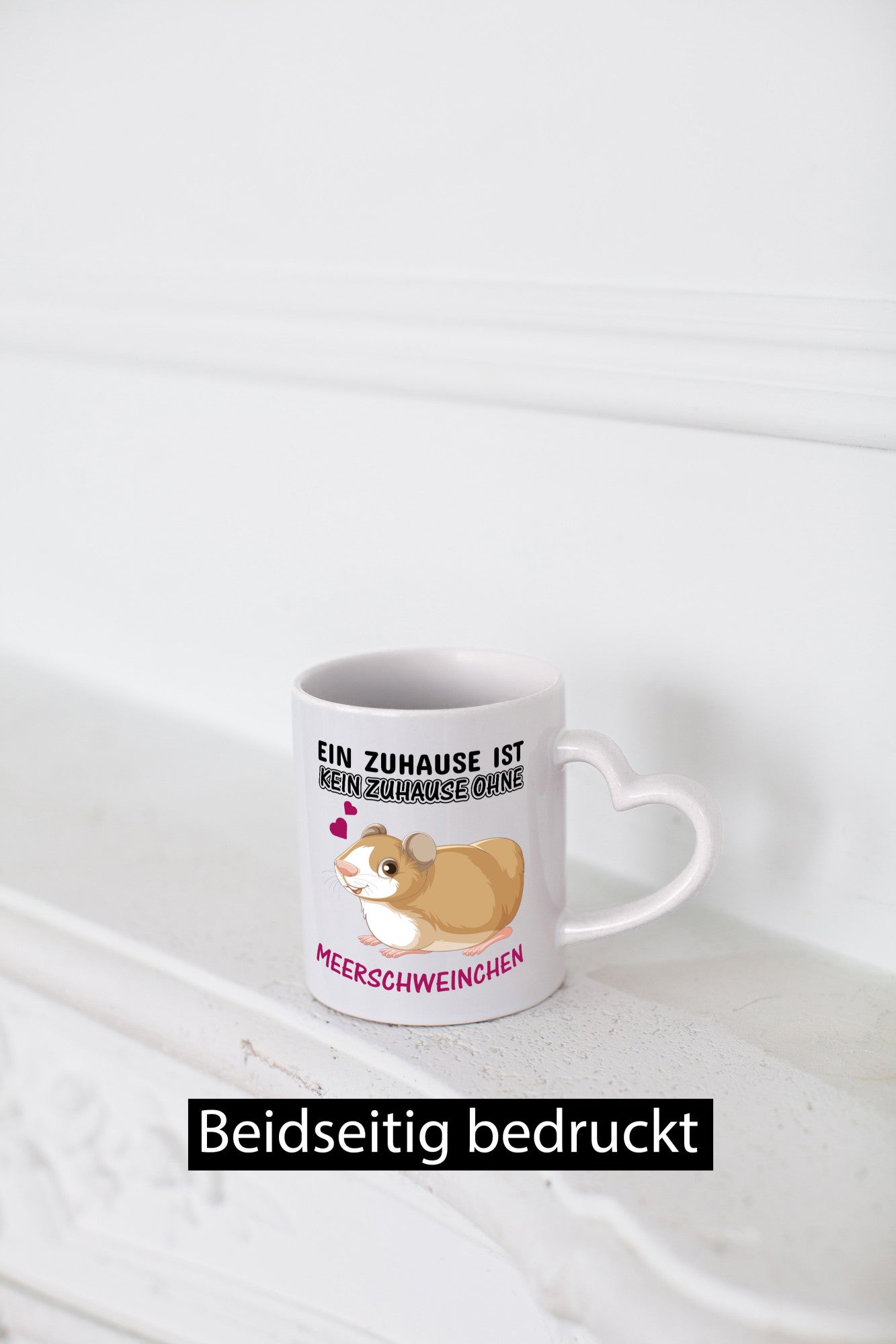 Ohne Meerschweinchen kein Zuhause Humor Geschenkidee Tasse