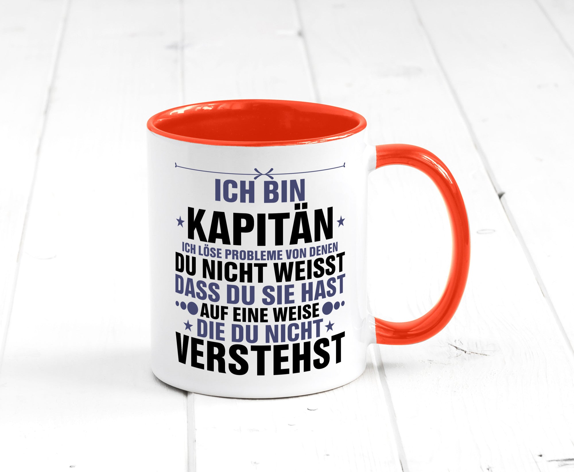 Löse Probleme: Kapitän | Schiffskapitän Schiff v2 Geschenk Humor Geschenkidee