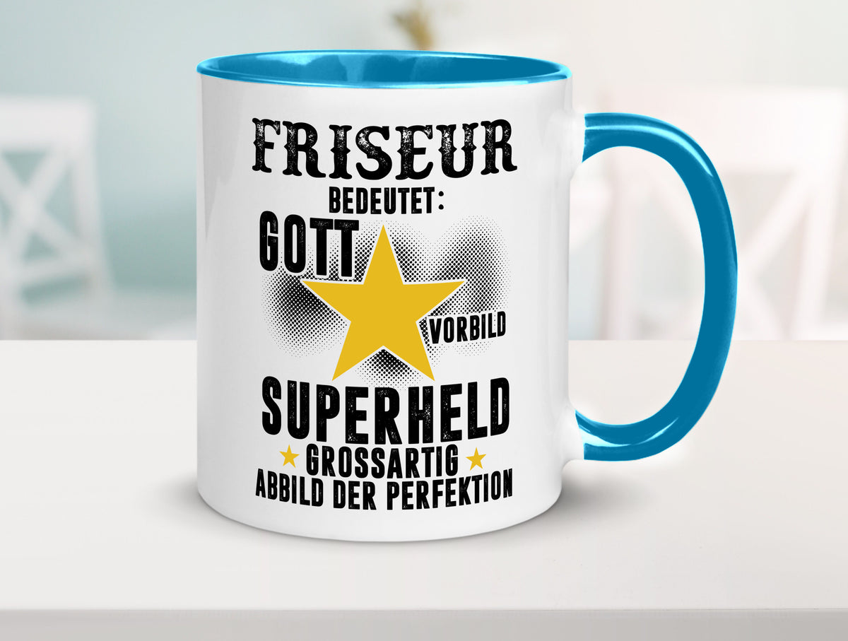Bedeutung von Friseur | Frisör lustiger Spruch Geschenk Humor Geschenkidee Tasse