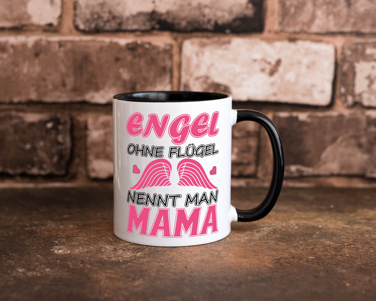 Mama Engel Humor Familie Geschenkidee Tasse