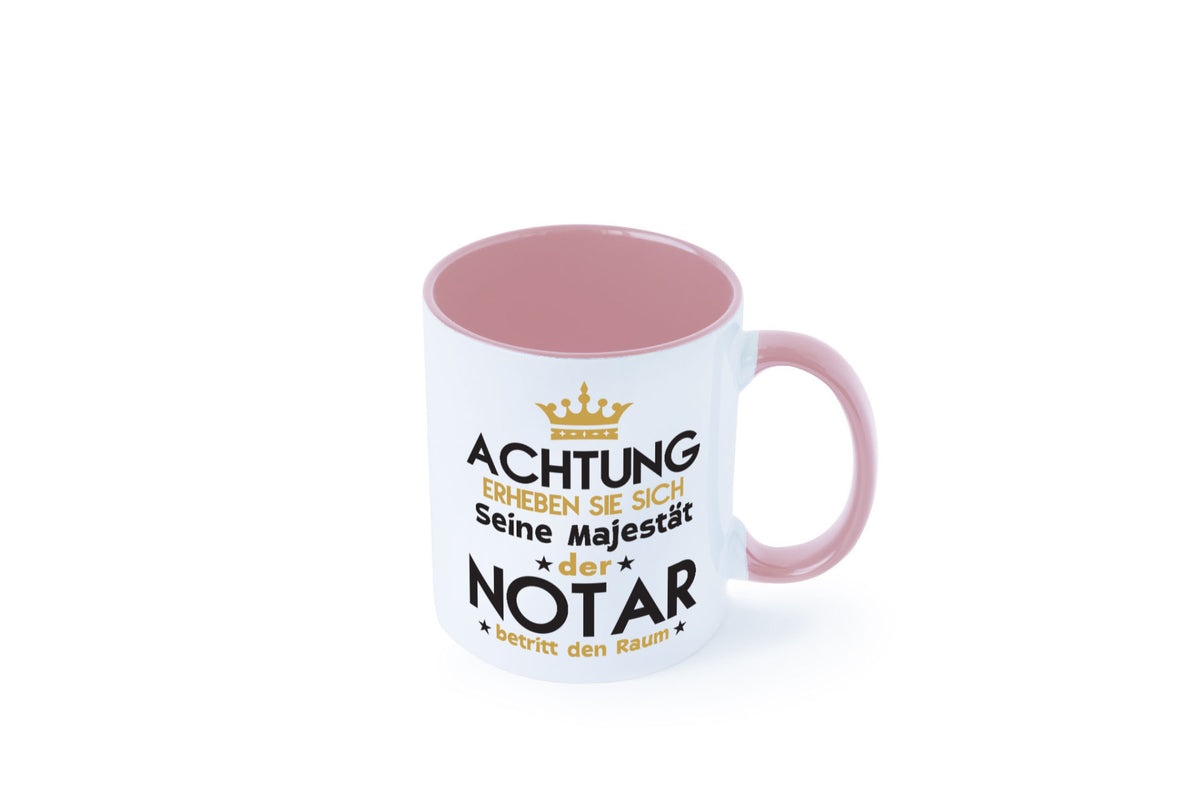 Seine Majestät Notar | Jurist Humor Geschenkidee Tasse