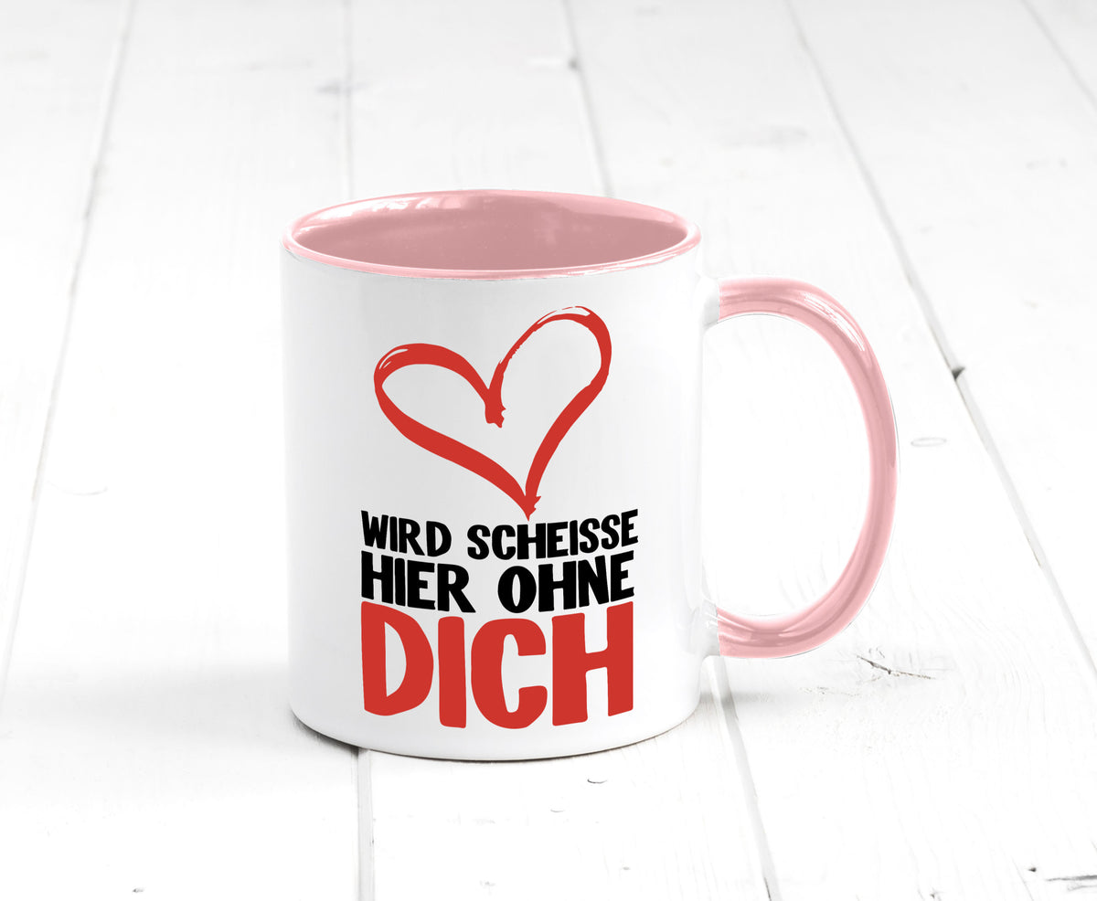 Wird Scheisse Geschenk Humor Geschenkidee lustiger Spruch Tasse