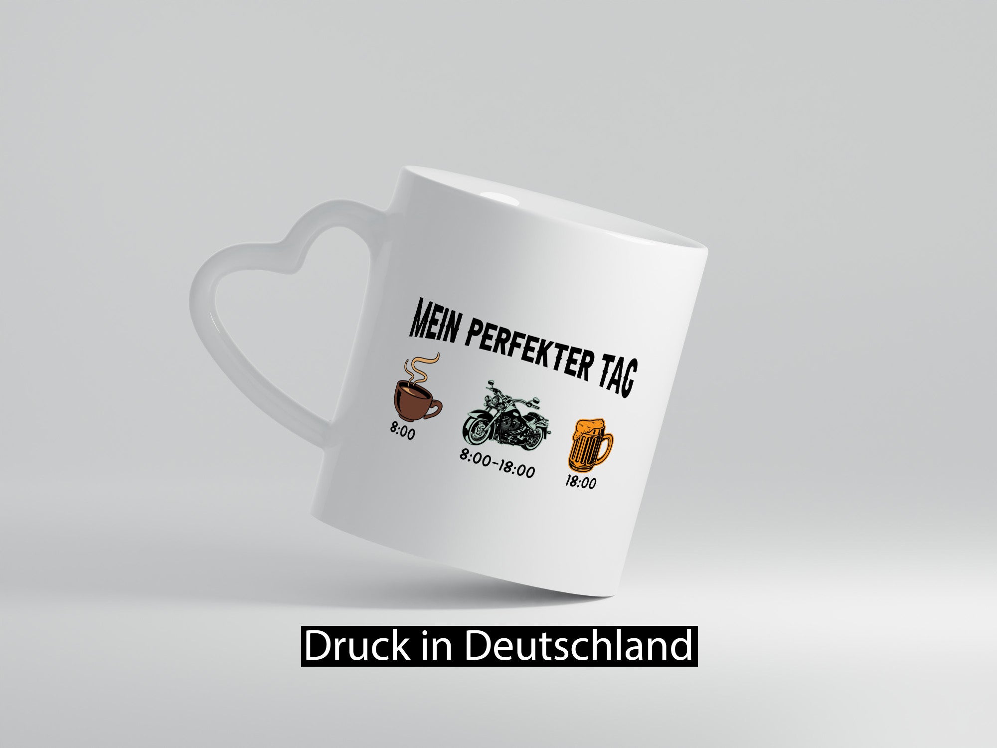 Perfekter Tag | Kaffee Motorrad Bier lustiger Spruch Geschenk Humor