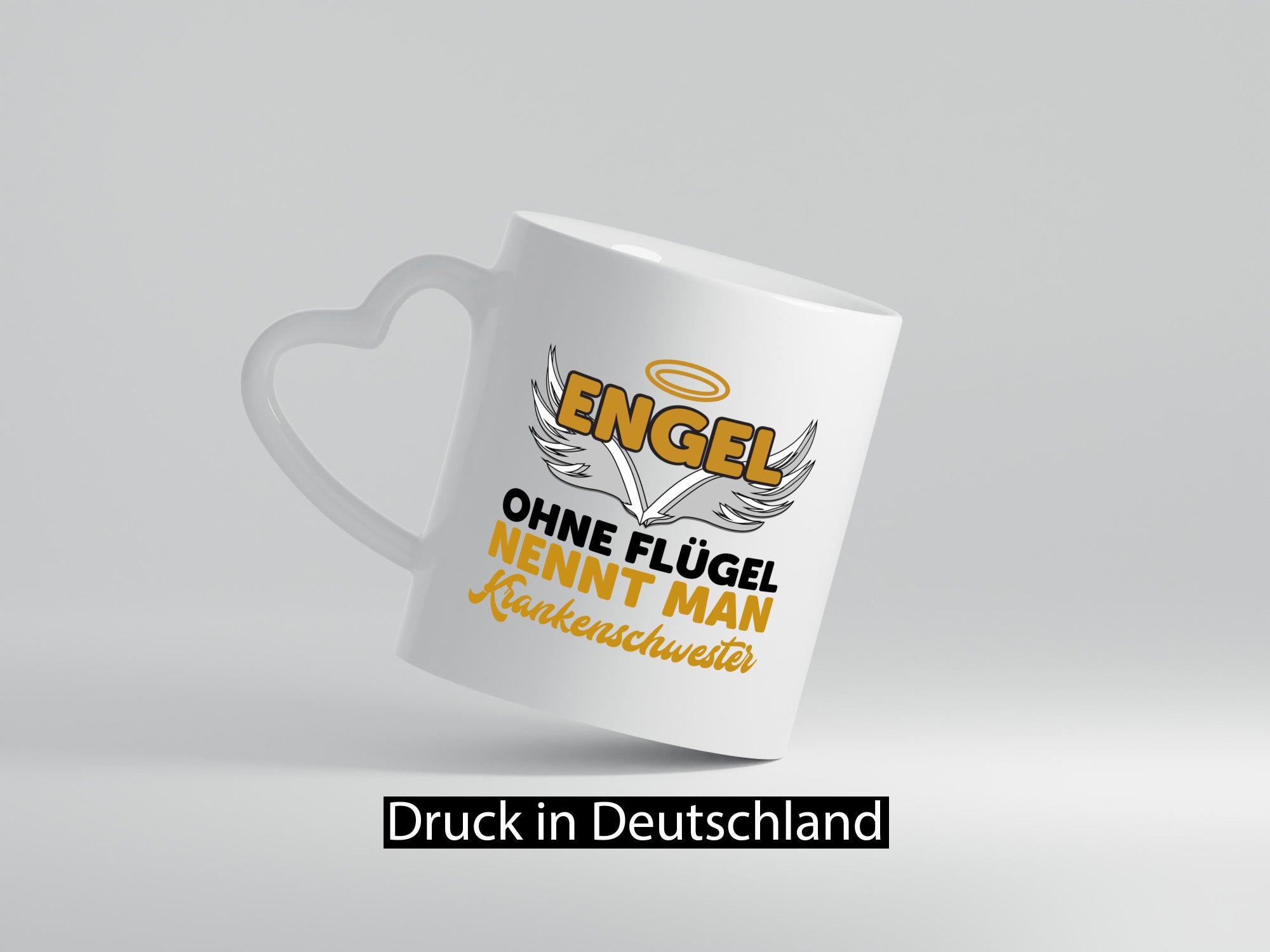 Engel ohne Flügel | Krankenschwester Tasse Pflegerin Geschenkidee Humor