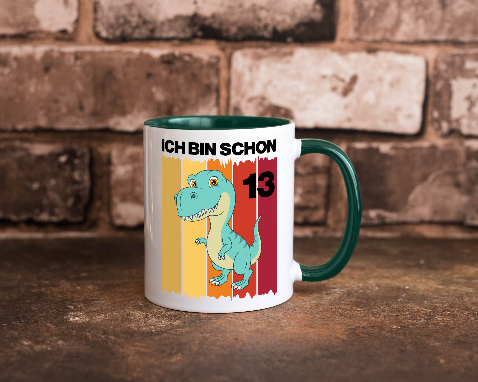 13. Geburtstag | 13 Jahre Dinosaurier Geschenk Geschenkidee lustiger Spruch