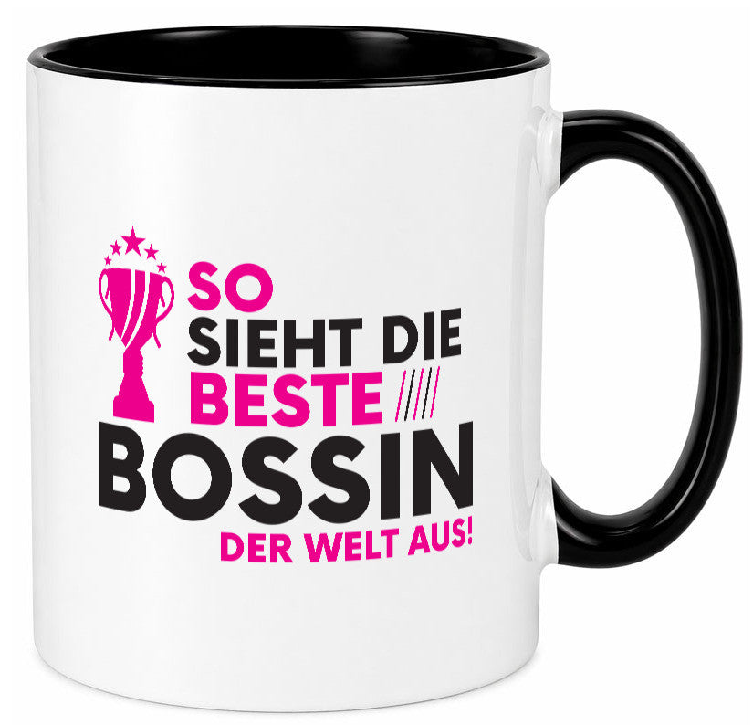 Die Weltbeste Bossin | Führungskraft Vorgesetzte Geschenkidee Humor Tasse