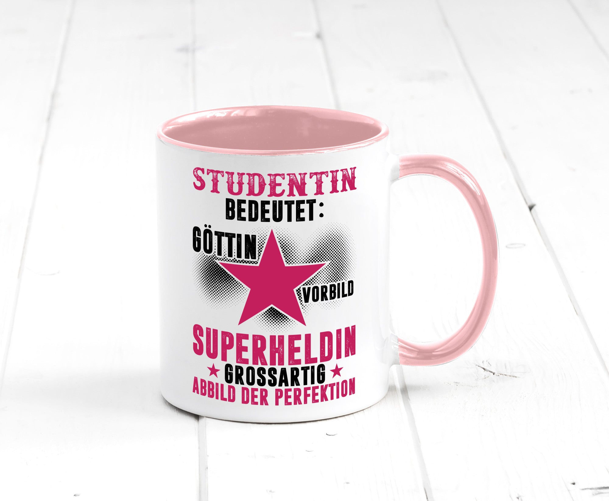 Bedeutung von Studentin | Uni Studium Universität Geschenkidee Humor Tasse