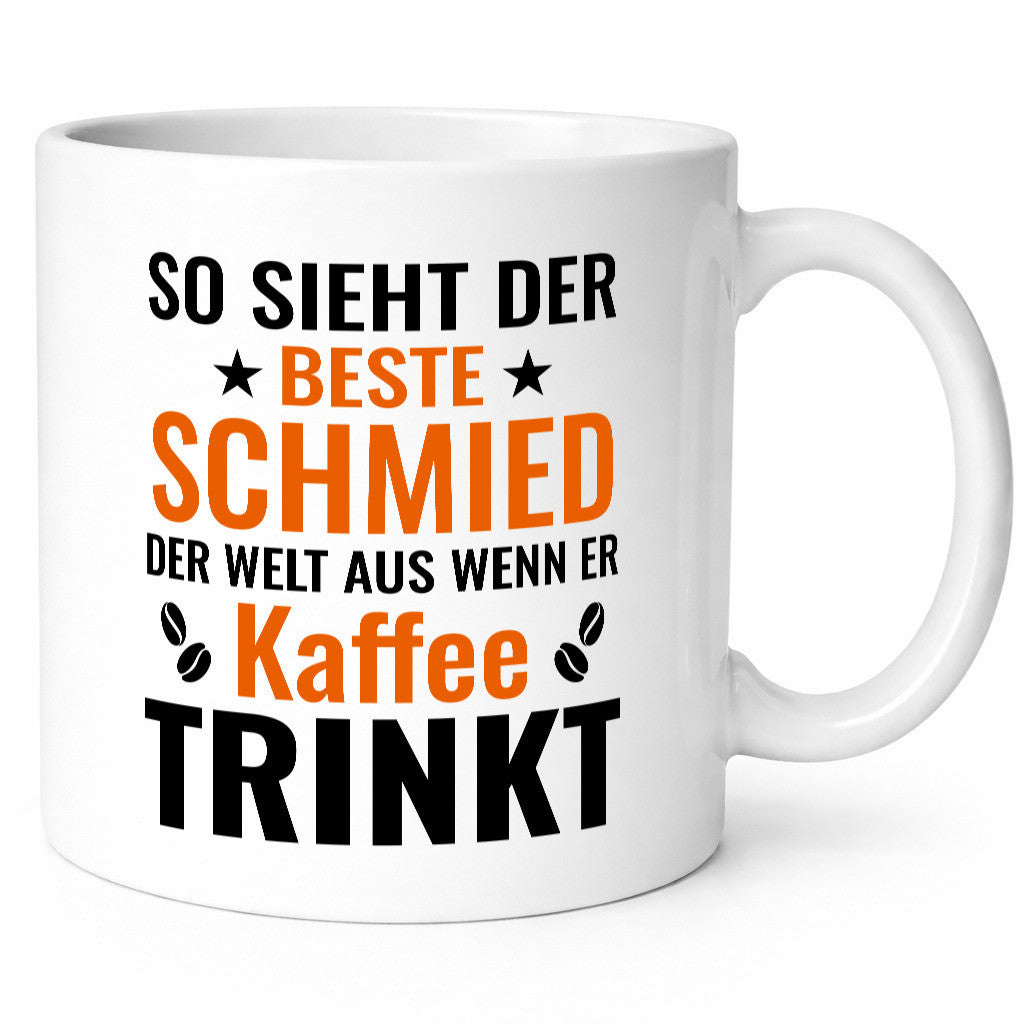 Kaffee trinkt: Schmied | schmieden Geschenk Humor Geschenkidee lustiger Spruch