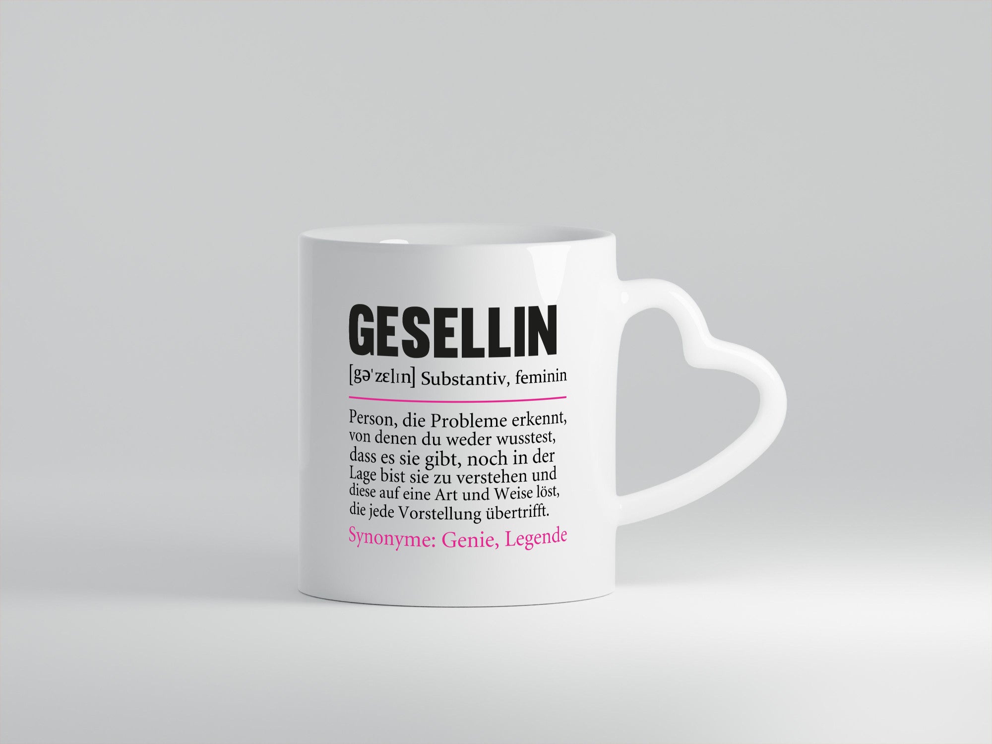Gesellin | Beruf Definition Handwerkerinnen Spruch lustig Arbeit Kollegen Büro