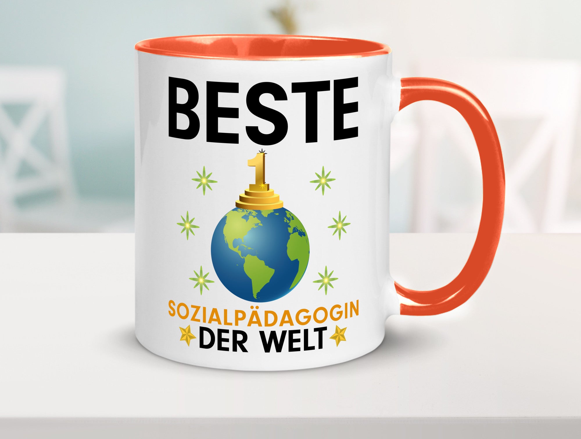 Welt Beste Sozialpädagogin | Humor Pädagogin Geschenkidee Tasse