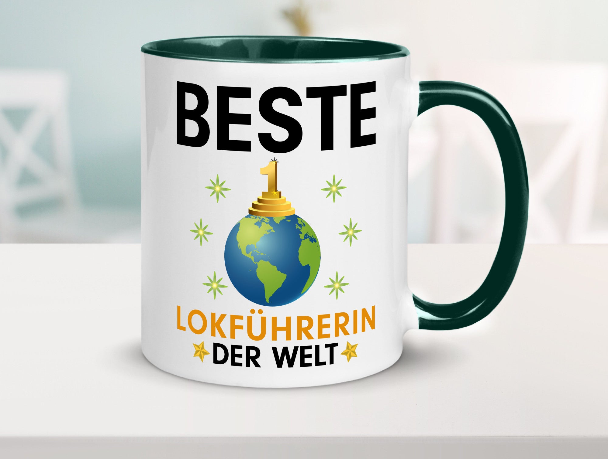 Welt Beste Lokführerin | Zug Beruf lustiger Spruch Geschenk Arbeit Kollegen
