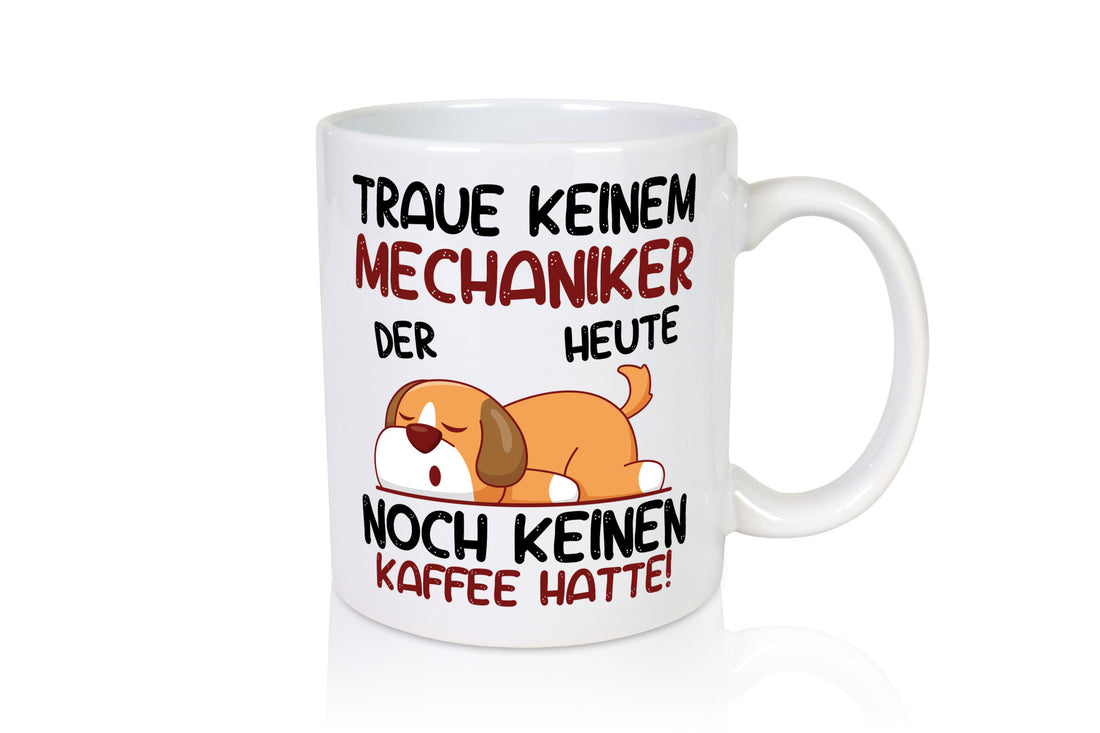 Traue keinem Mechaniker | KFZ Werkstatt Geschenk Humor Geschenkidee lustiger