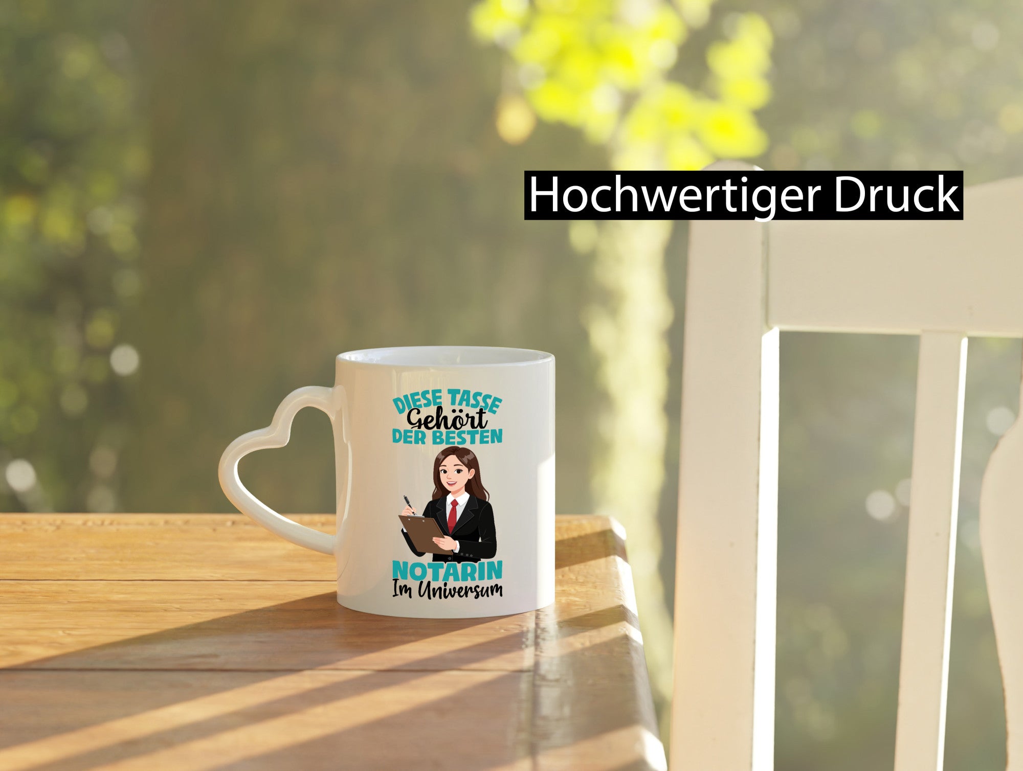 Im Universum: Notarin | Juristin Humor Geschenkidee Tasse