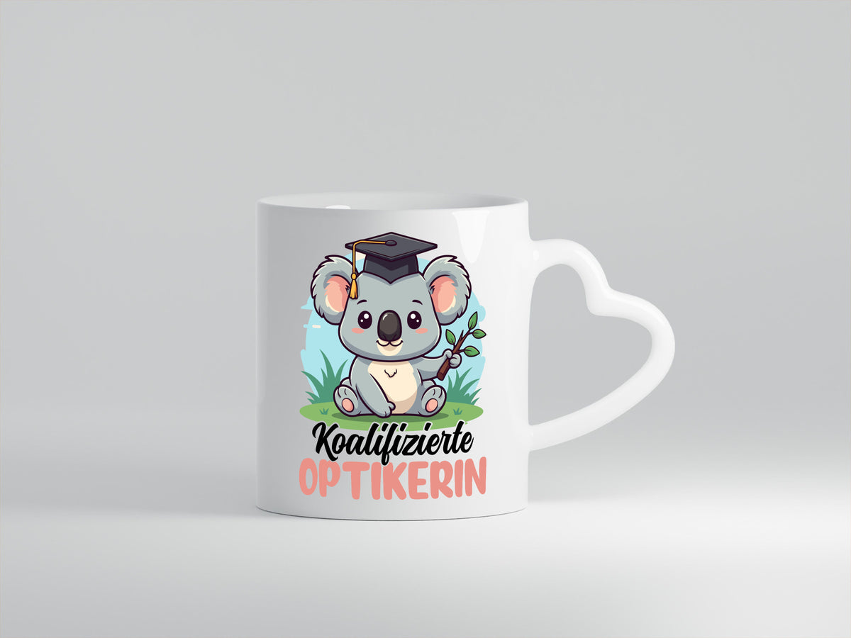 Koalifizierte Optikerin | Augenoptik lustiger Spruch Geschenk Humor Tasse
