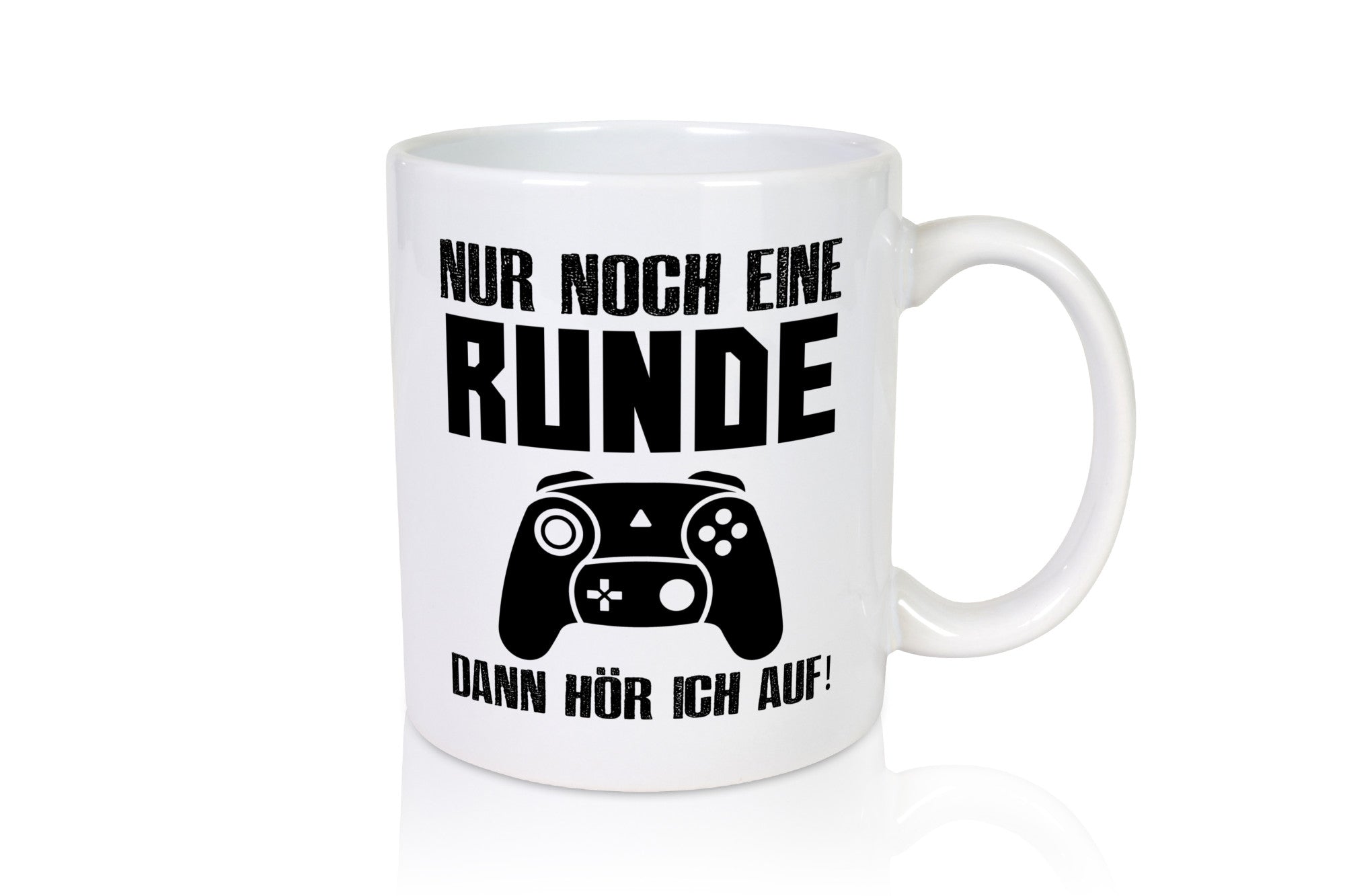 Nur noch eine Runde | Gamer Tasse Zocken Controller Humor Geschenkidee