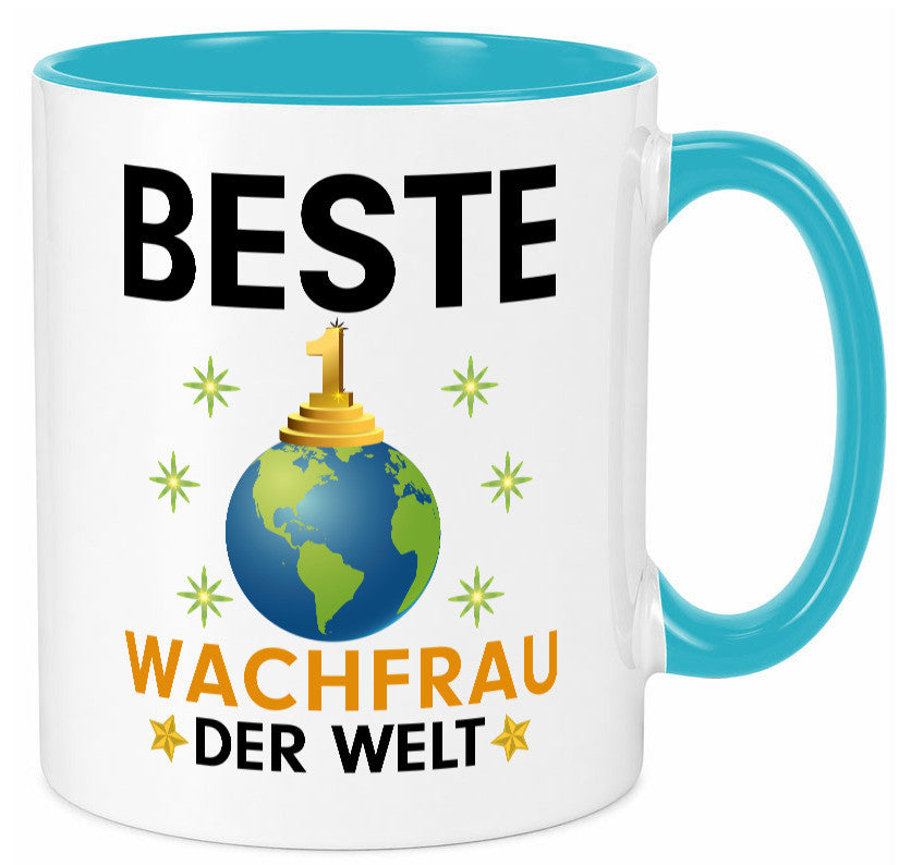 Welt Beste Wachfrau | Wachpersonal Nachtwächter Geschenk Humor Geschenkidee