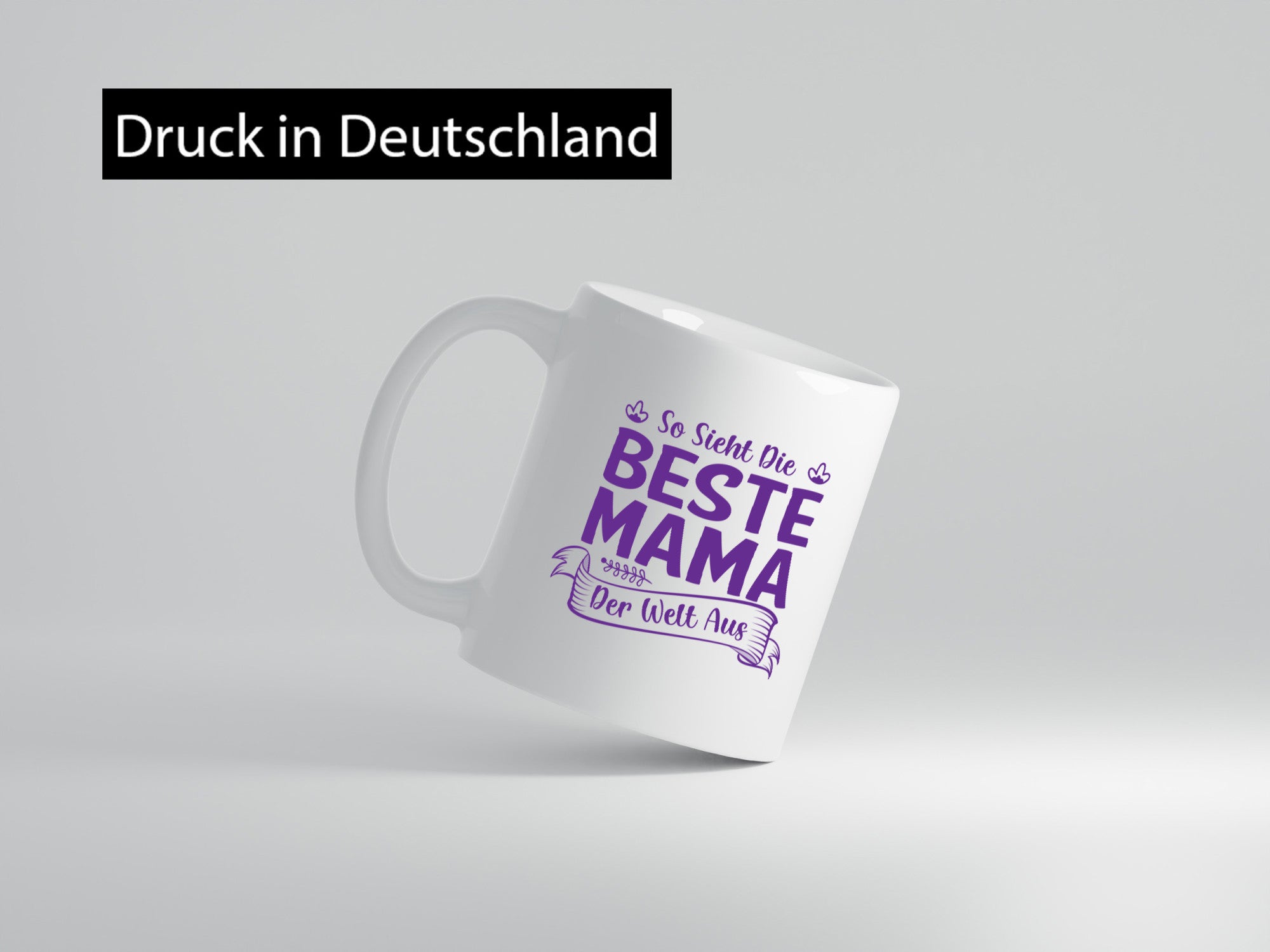 So sieht beste Mama aus | Urkunde lustiger Spruch Geschenk Familie Geschenkidee