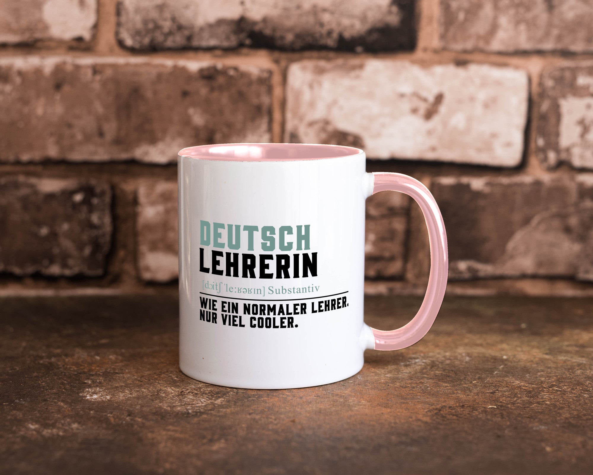 Deutschlehrerin | Lehrerin Unterricht Lieblinglehrerin Geschenkidee Humor Tasse