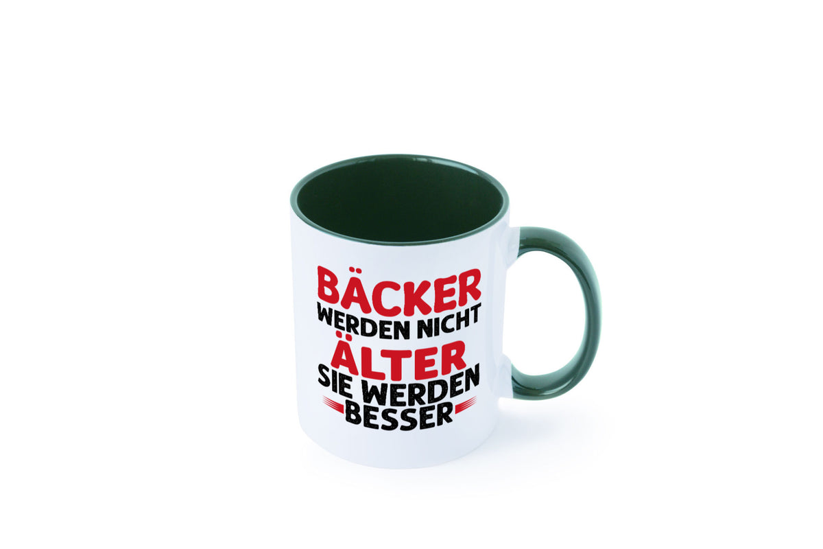 Bäcker werden nicht älter Sie besser lustig Humor Geschenkidee Geschenk Tasse
