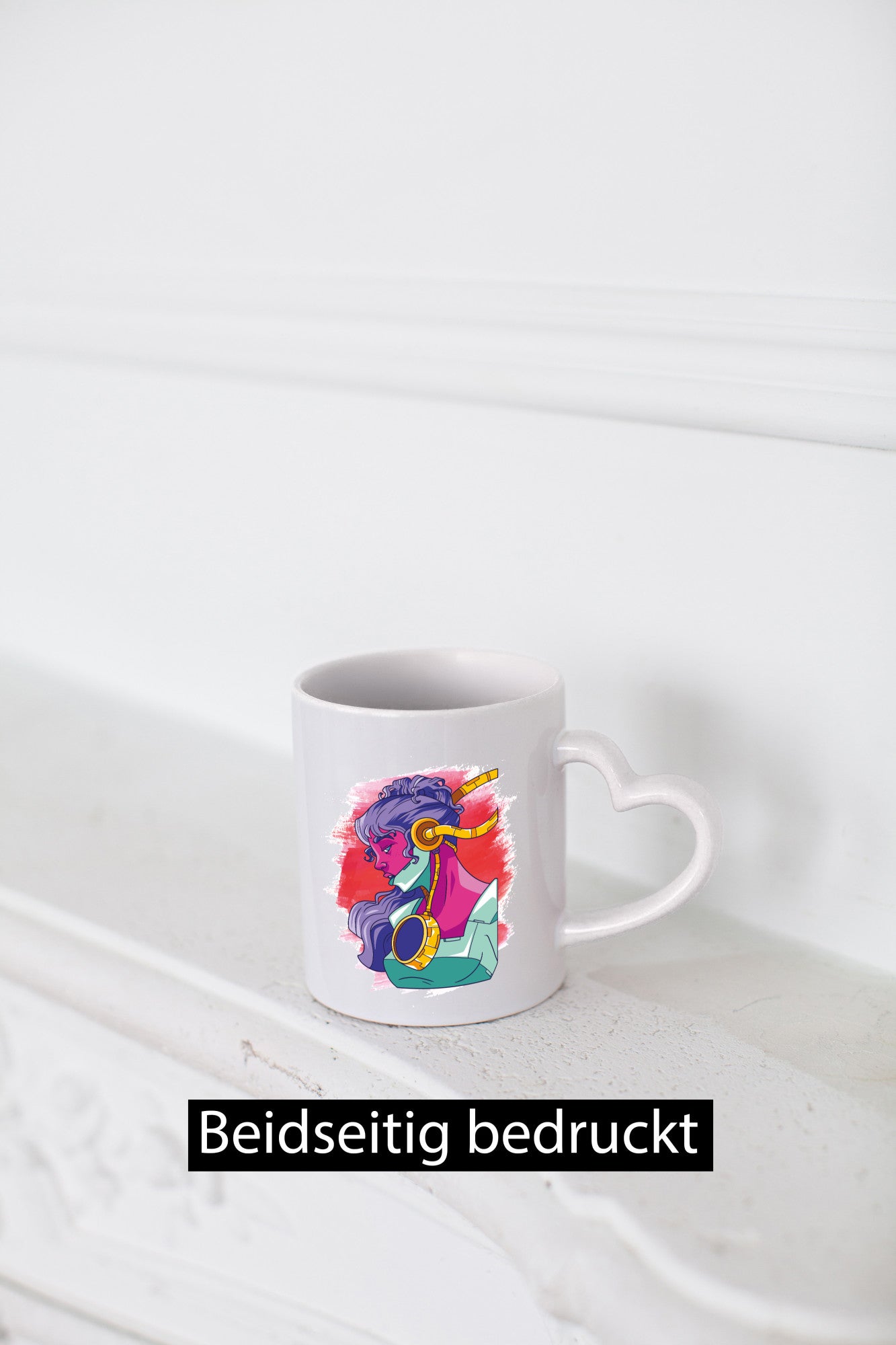 Zeichnung | Kunst Tasse Frauen Motiv cooles Design Humor Geschenkidee