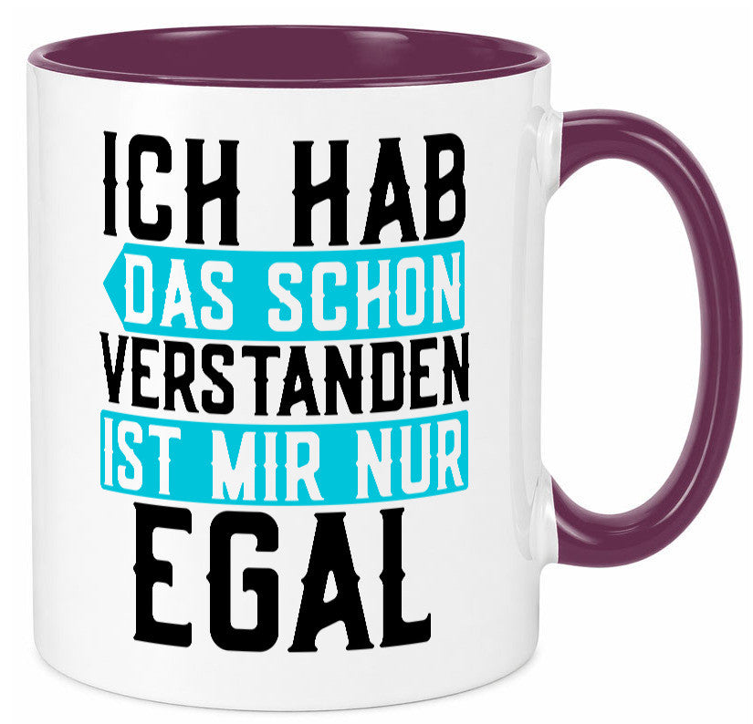 Ist mir egal | Protest Teenager Humor Spruch Büro lustig Arbeit Kollegen Tasse