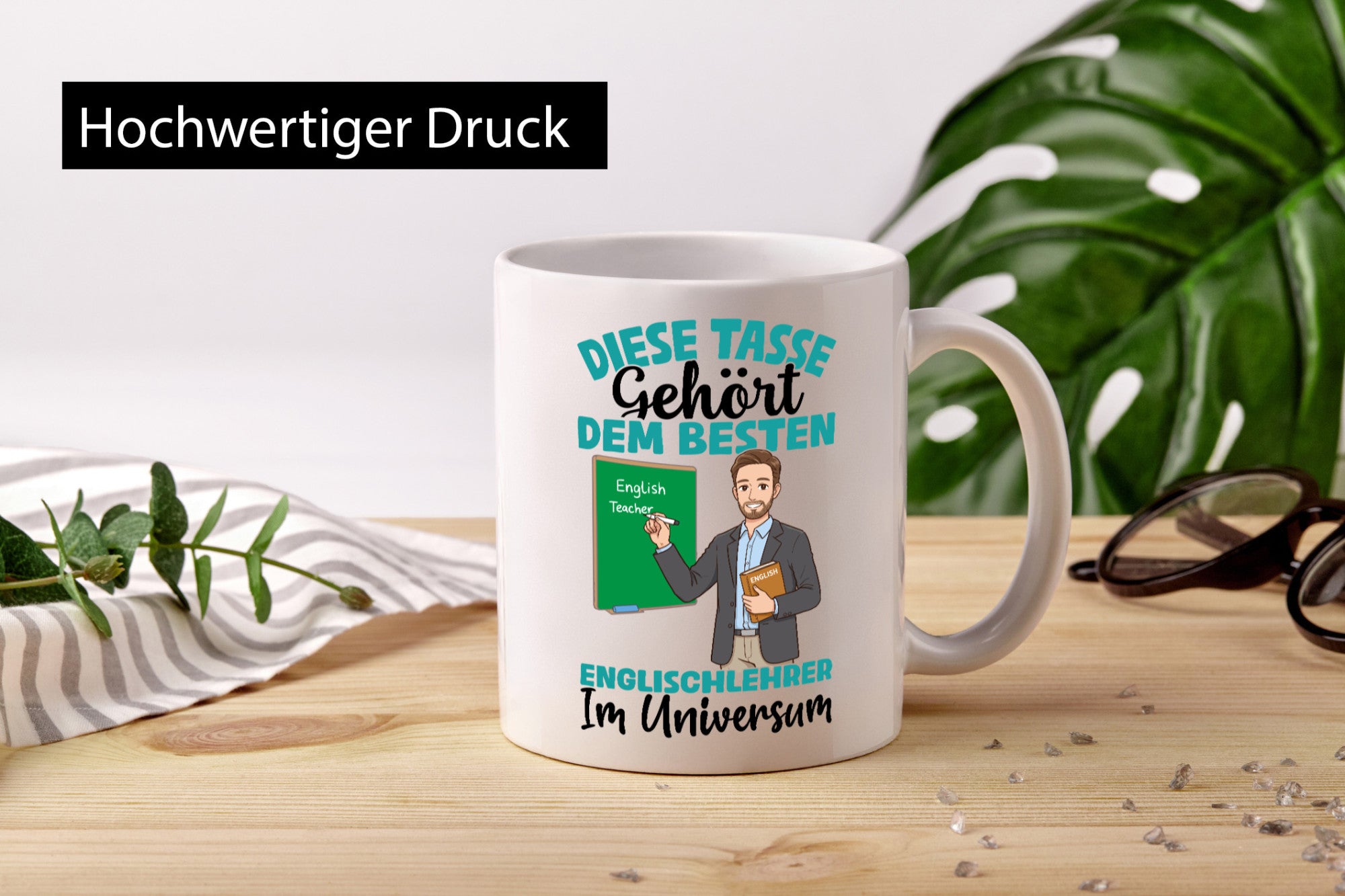 Im Universum: Englischlehrer | Schule Englisch lustiger Spruch Geschenk Humor