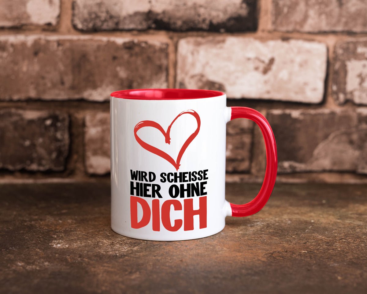Wird Scheisse Geschenk Humor Geschenkidee lustiger Spruch Tasse
