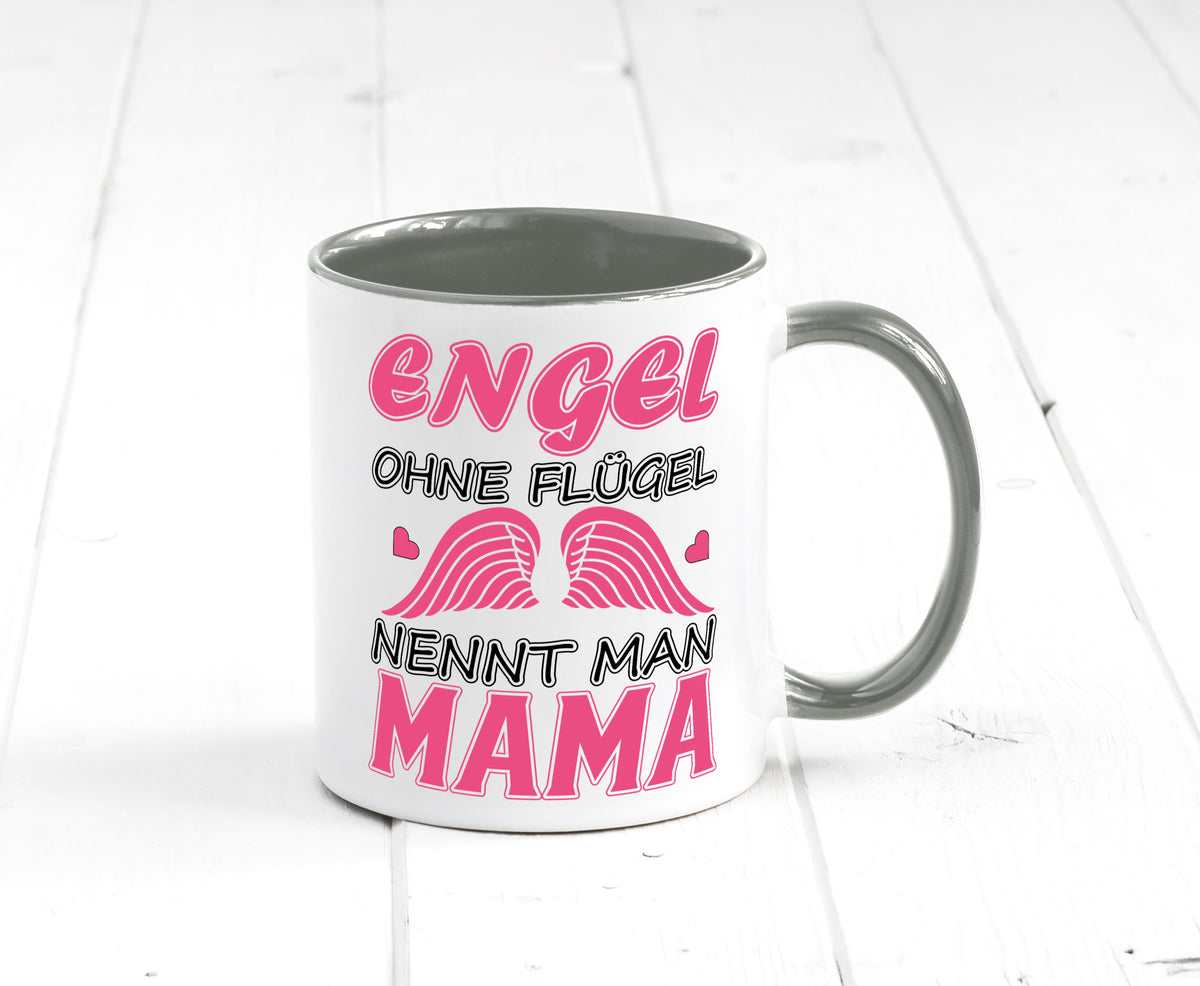 Mama Engel Humor Familie Geschenkidee Tasse