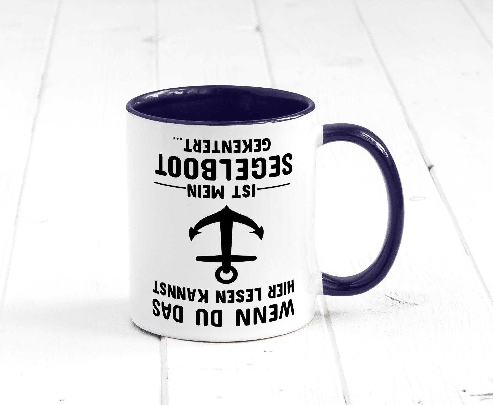 Segler Tasse | Segelboot Humor Kapitän Spruch Witz Geschenkidee