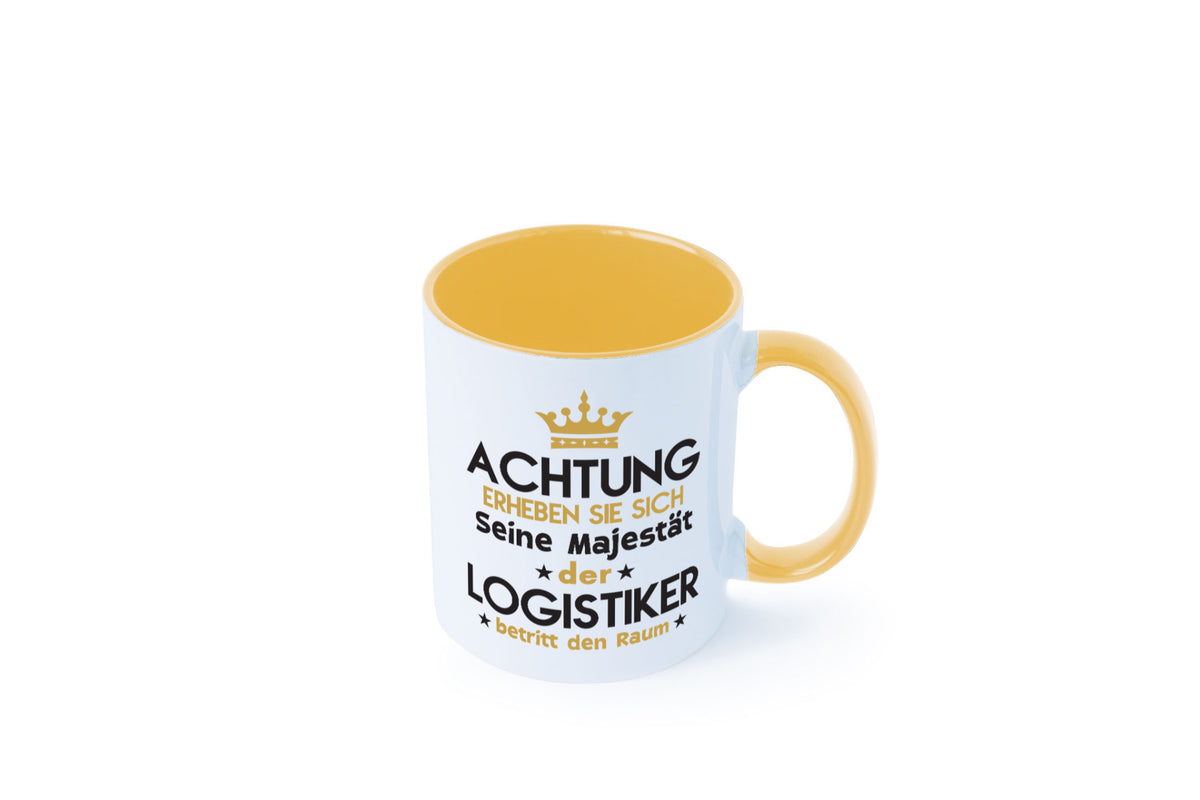 Seine Majestät Logistiker | Beruf Logistik lustiger Spruch Geschenk Arbeit Tasse