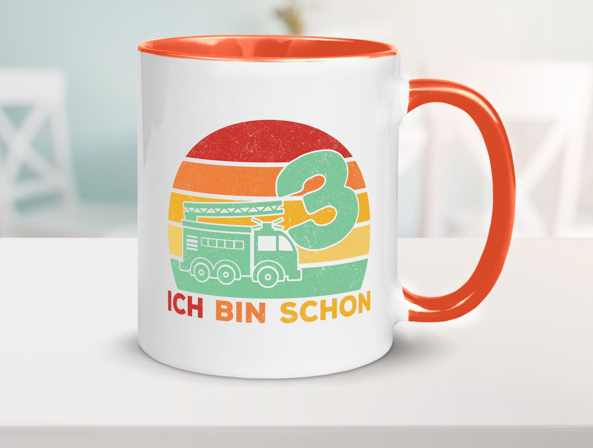 3. geburtstag | Feuerwehrauto 3 Jahre Feuerwehr Geschenk Geschenkidee lustiger