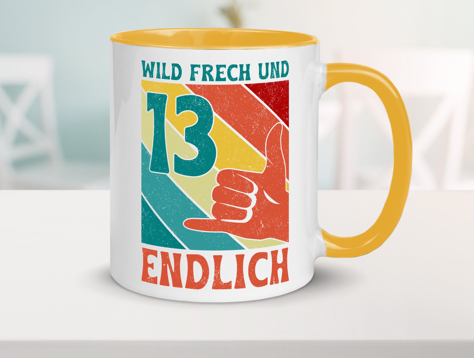 13. Geburtstag | 13 Jahre Wild und Frech Humor Geschenkidee Tasse