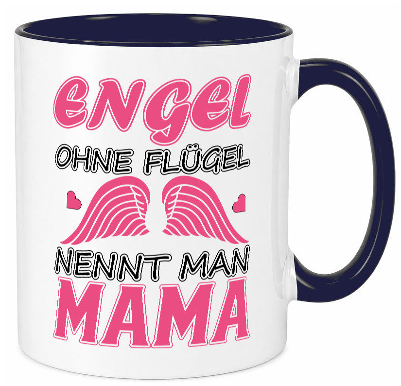 Mama Engel Humor Familie Geschenkidee Tasse