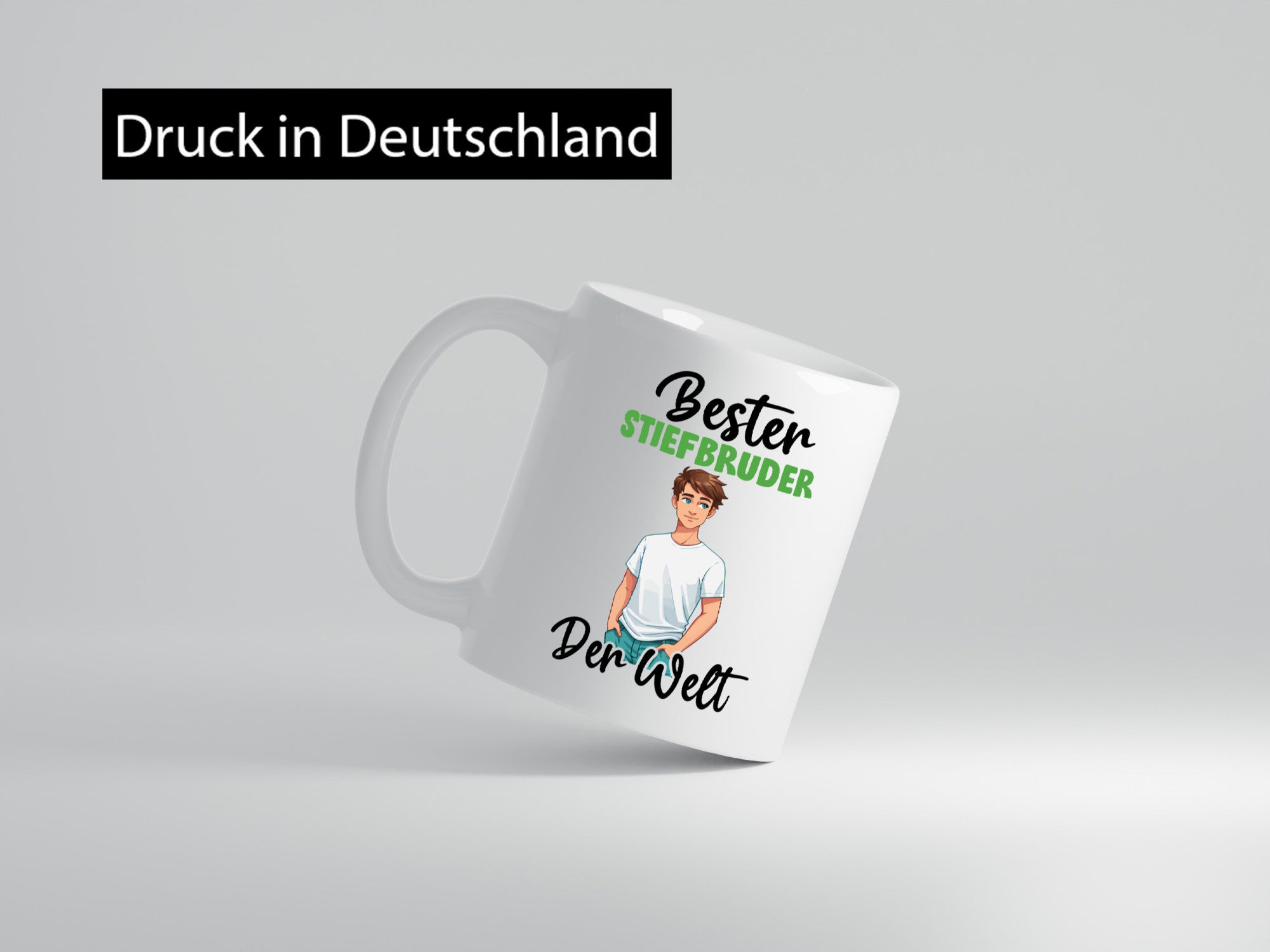 Bester Stiefbruder | Stiefmutter Stiefvater Humor Familie Geschenkidee Tasse