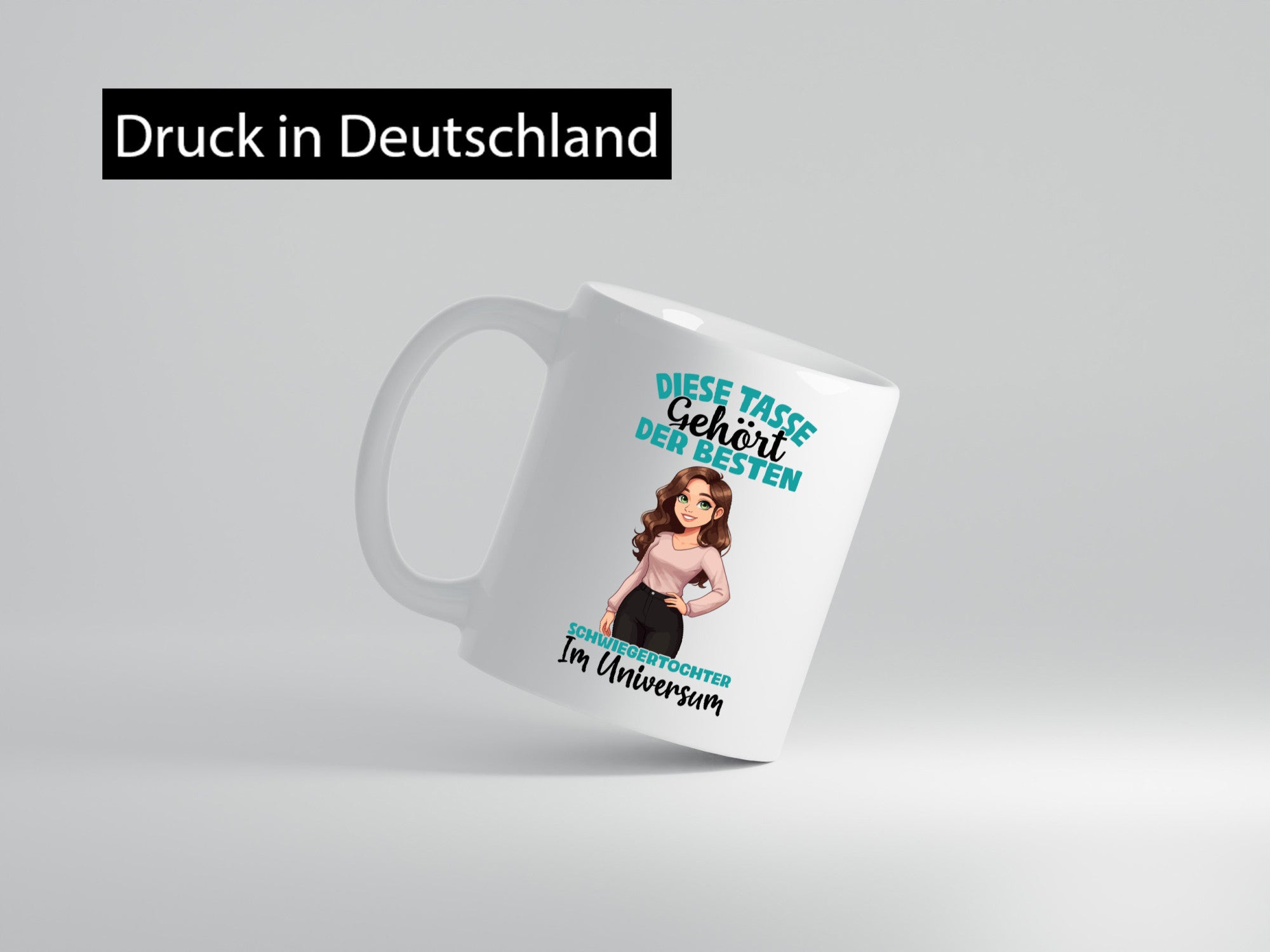 Im Universum: Schwiegertochter |Schwiegermutter Geschenkidee Familie Humor Tasse