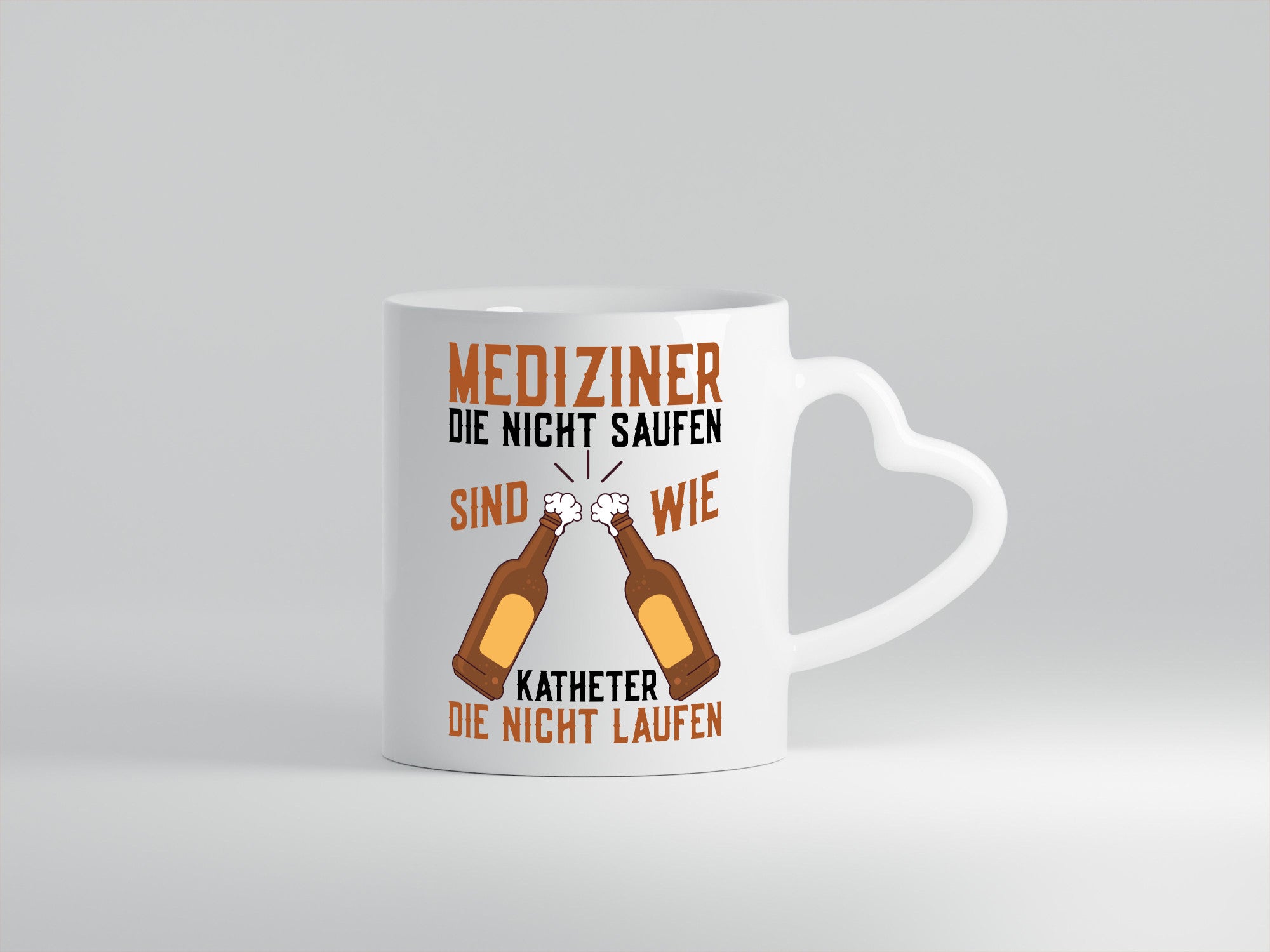 Mediziner die nicht saufen | Arzt Ärztin Alkoholiker lustiger Spruch Geschenk