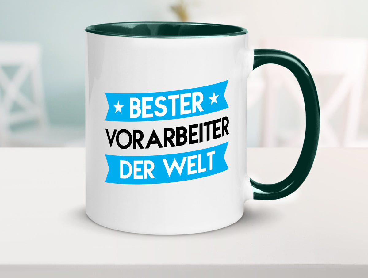 Bester Vorarbeiter | Kollege Teamleiter lustiger Spruch Geschenk Arbeit Tasse