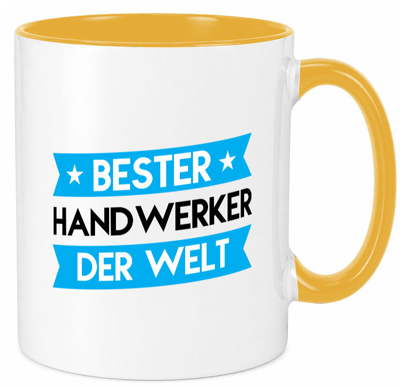 Bester Handwerker |Handwerk lustig Humor Geschenkidee Geschenk Tasse